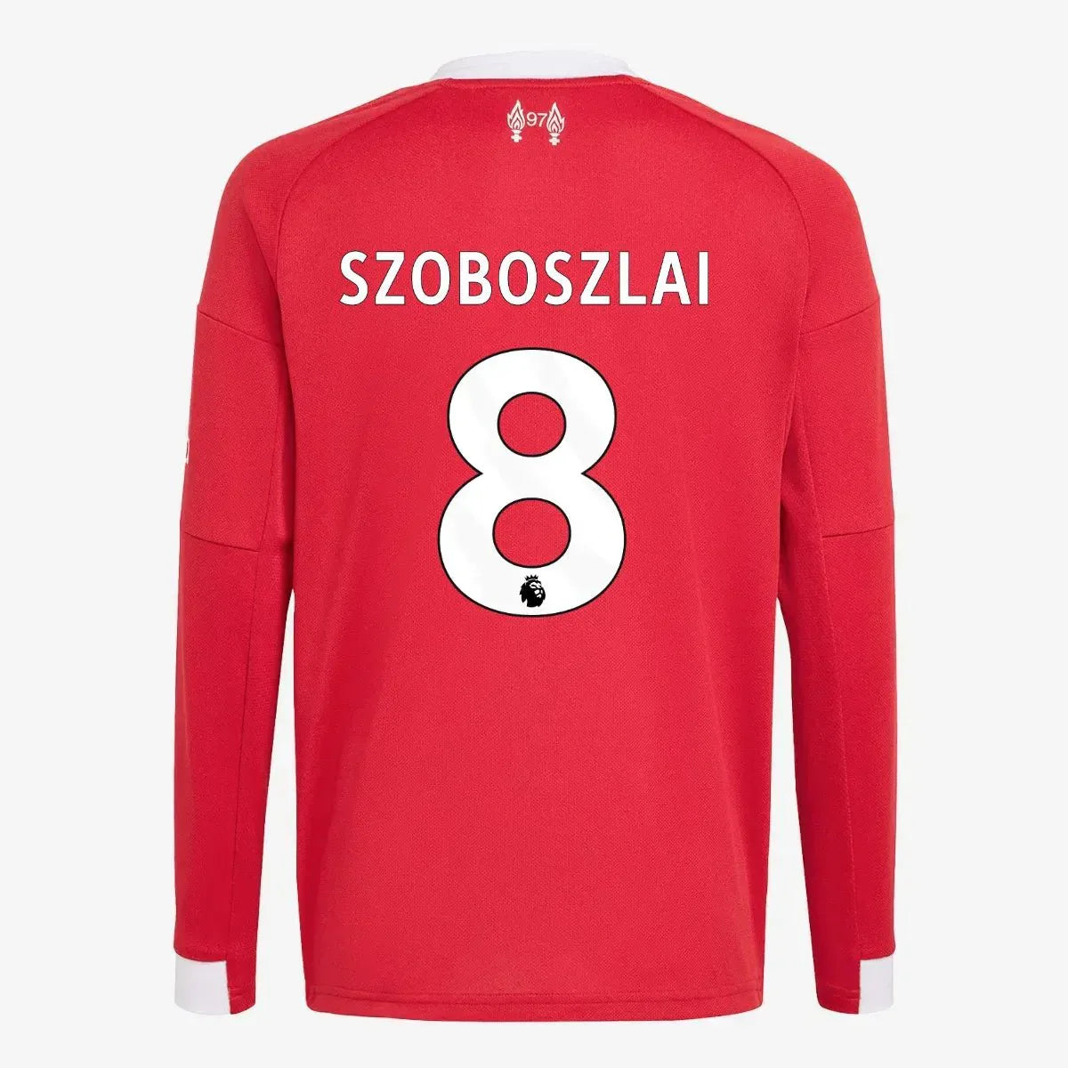 Liverpool 2025-26 Youth Stadium Home Long-Sleeve Soccer Jersey