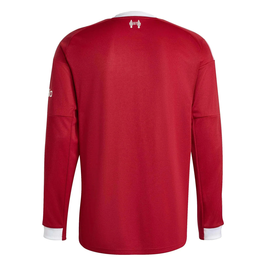 Liverpool 2025-26 Men's Stadium Home Long-Sleeve Soccer Jersey