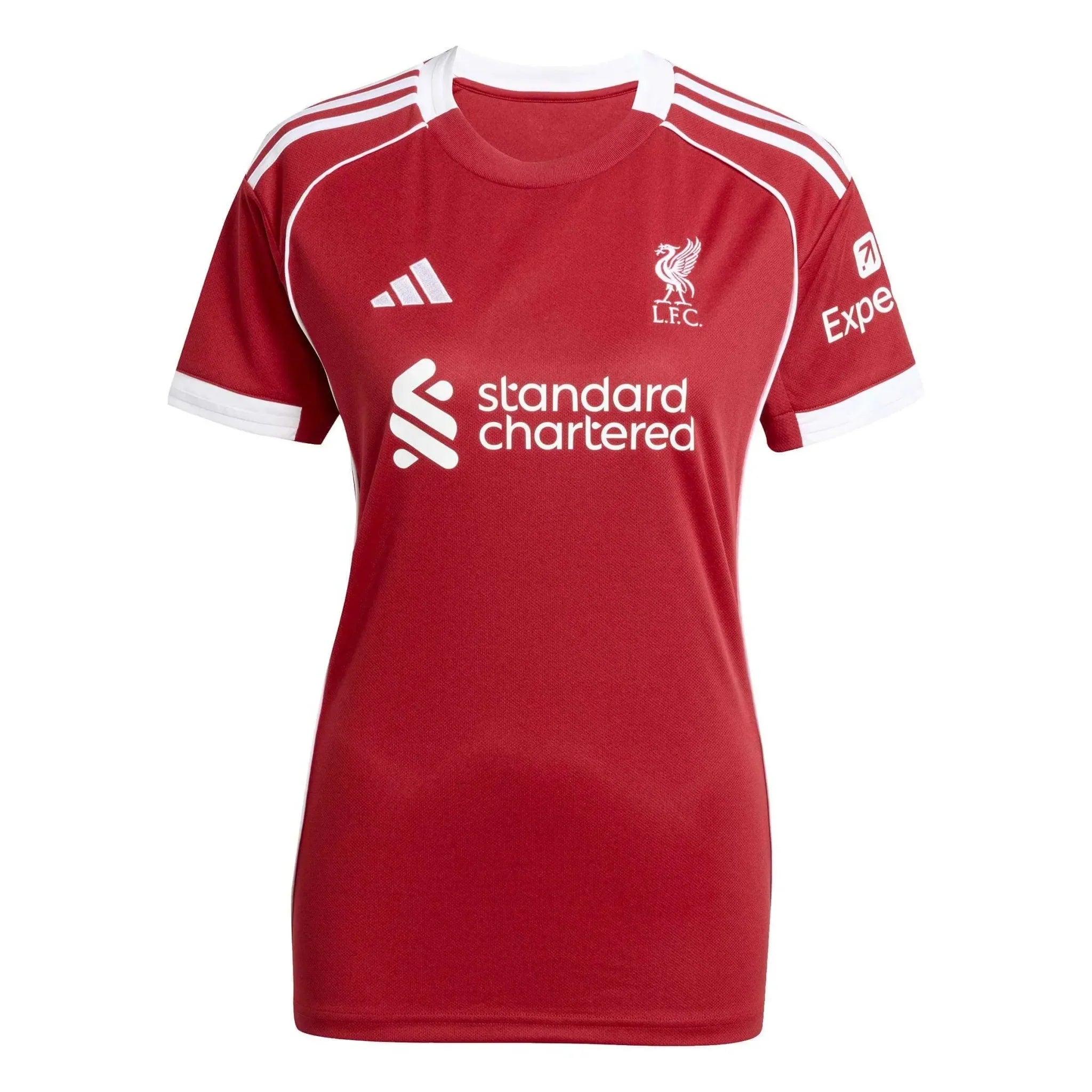 Liverpool 2025-26 Women's Stadium Home Soccer Jersey