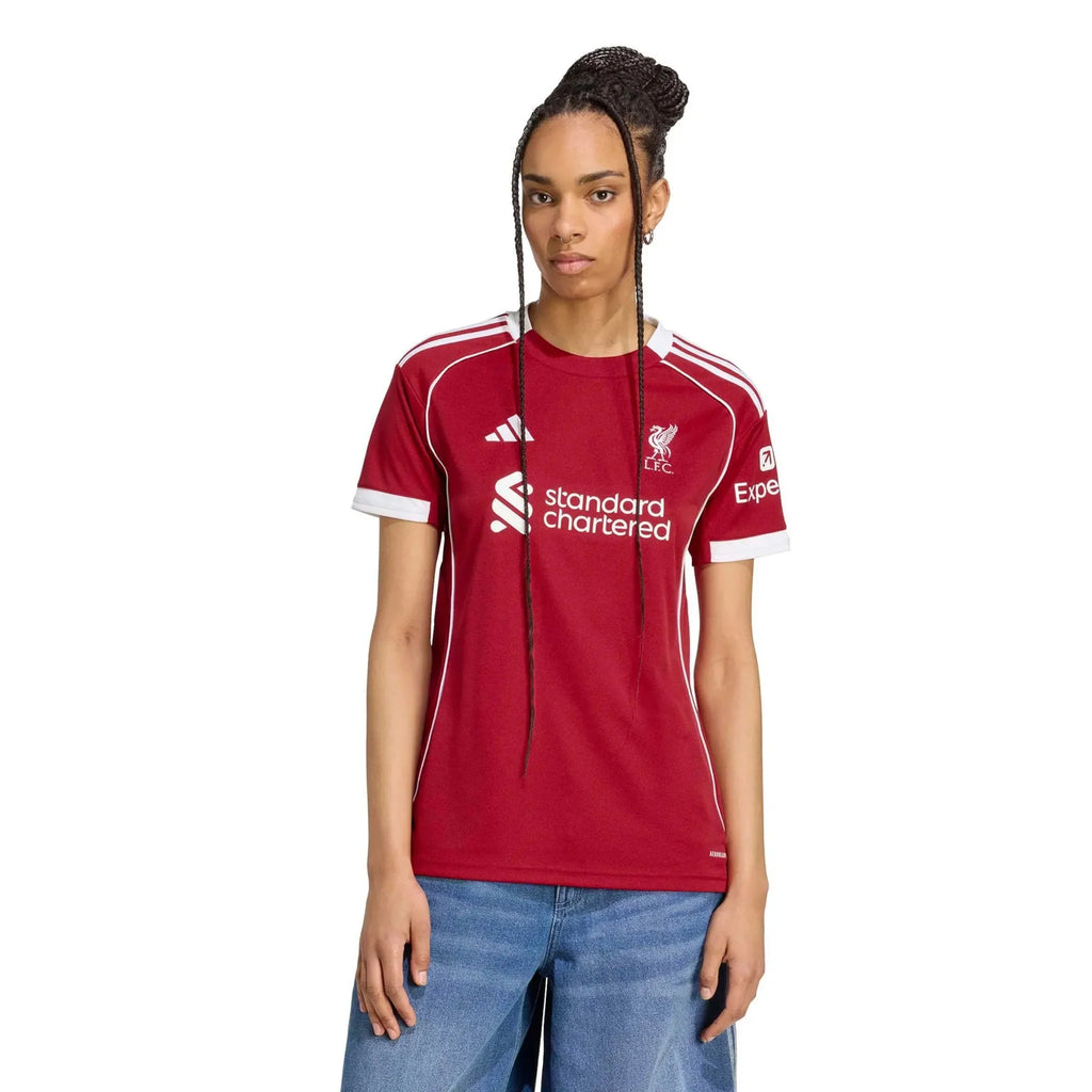 Liverpool 2025-26 Women's Stadium Home Soccer Jersey
