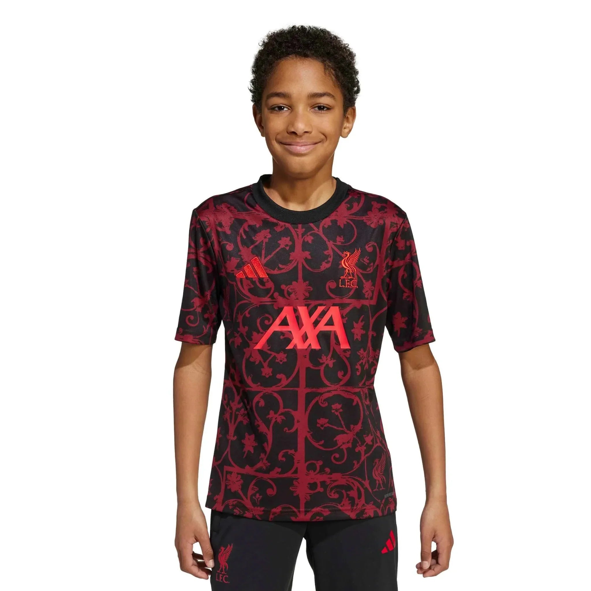 Liverpool 2025-26 Youth Pre-Match Soccer Jersey