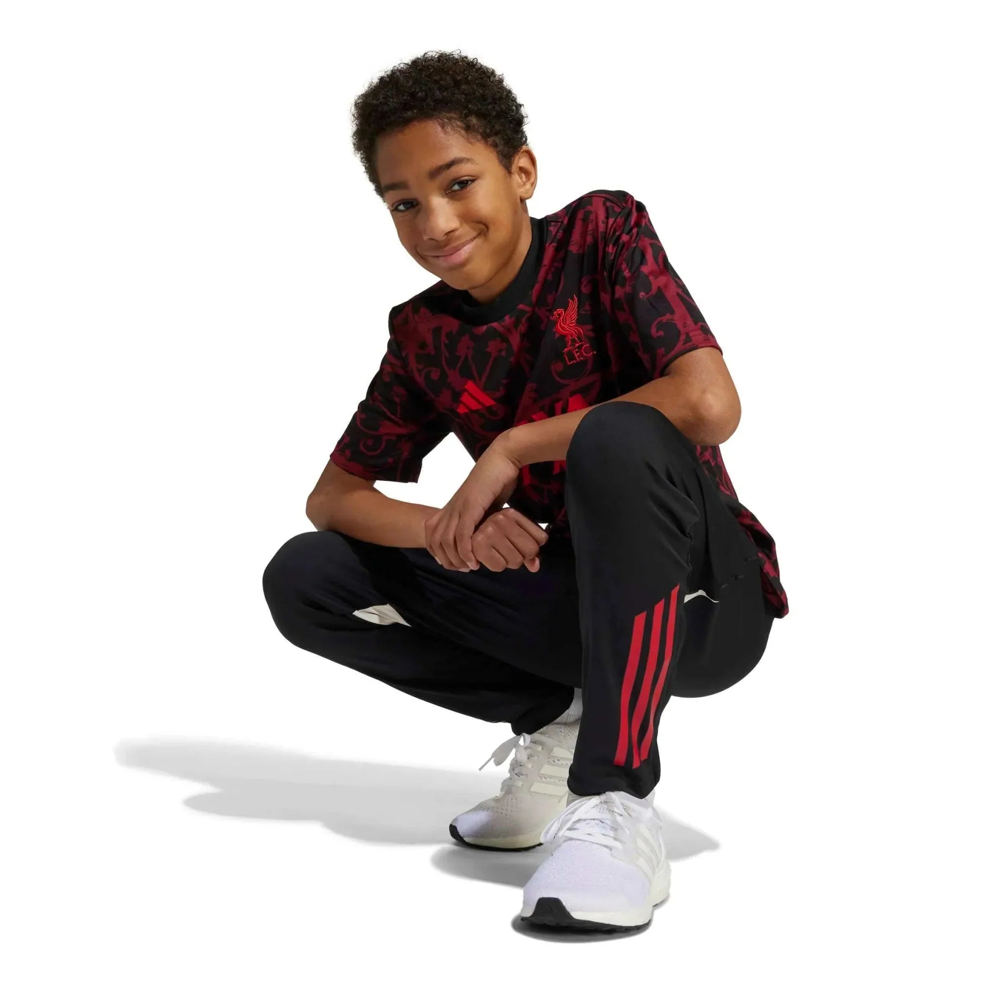 Liverpool 2025-26 Youth Pre-Match Soccer Jersey
