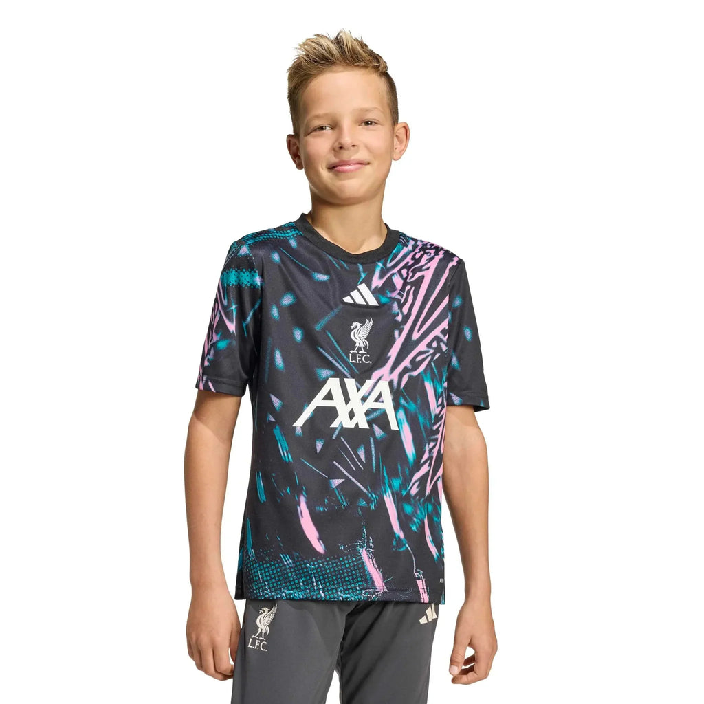 Liverpool 2025-26 Youth Pre-Match Soccer Jersey