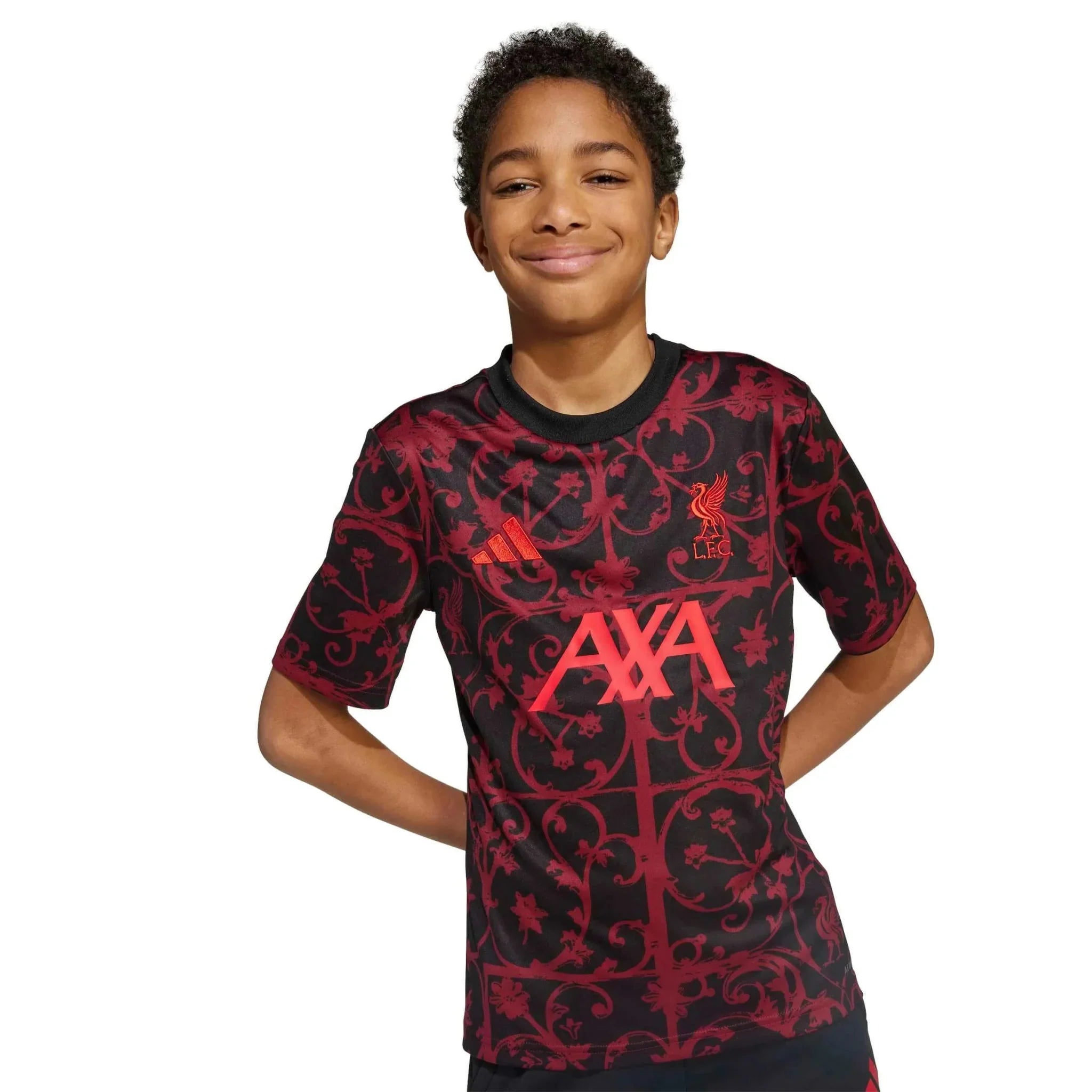 Liverpool 2025-26 Youth Pre-Match Soccer Jersey