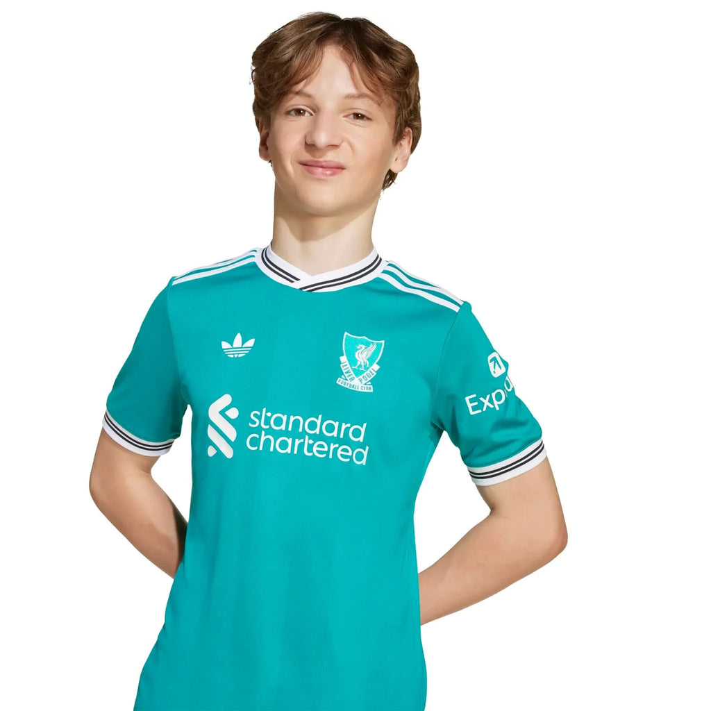 Liverpool 2025-26 Youth Stadium Third Soccer Jersey