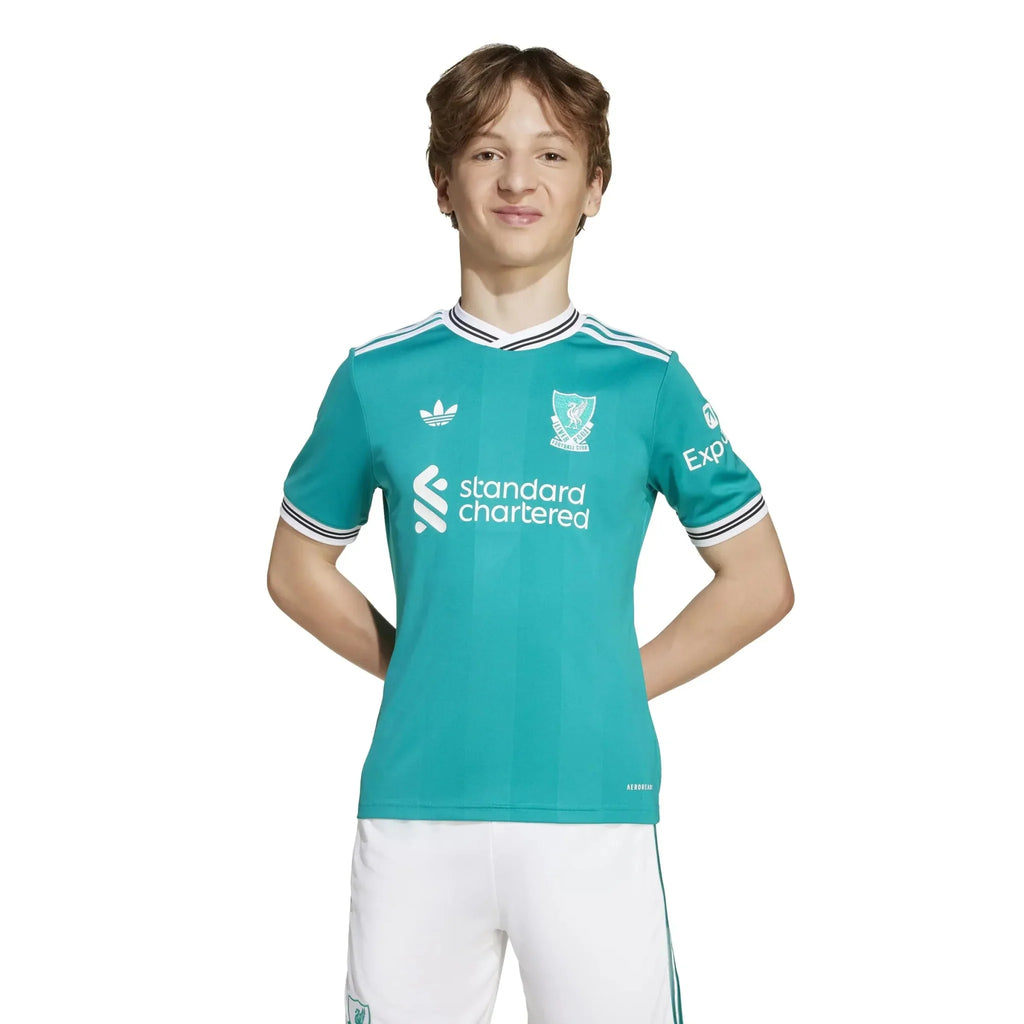 Liverpool 2025-26 Youth Stadium Third Soccer Jersey