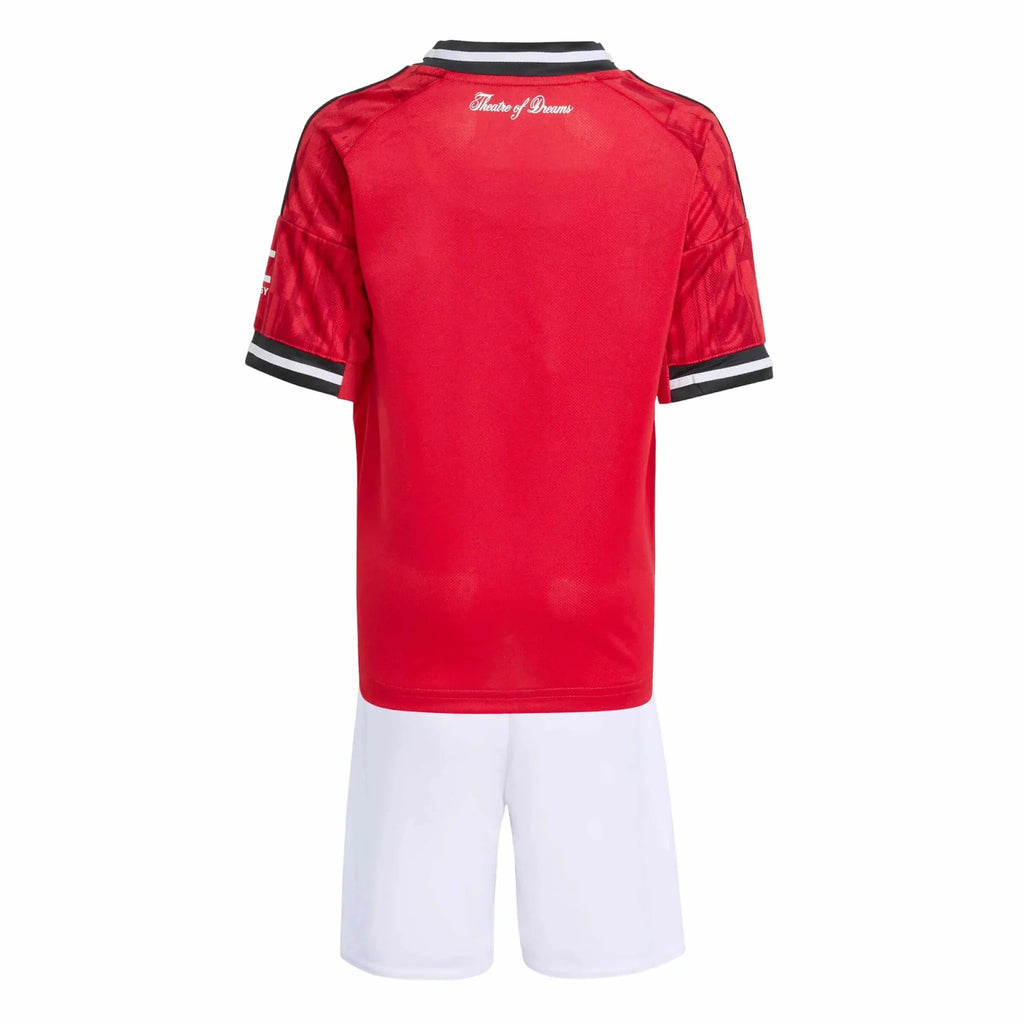 Manchester United 2025-26 Kid's Home Mini Kit