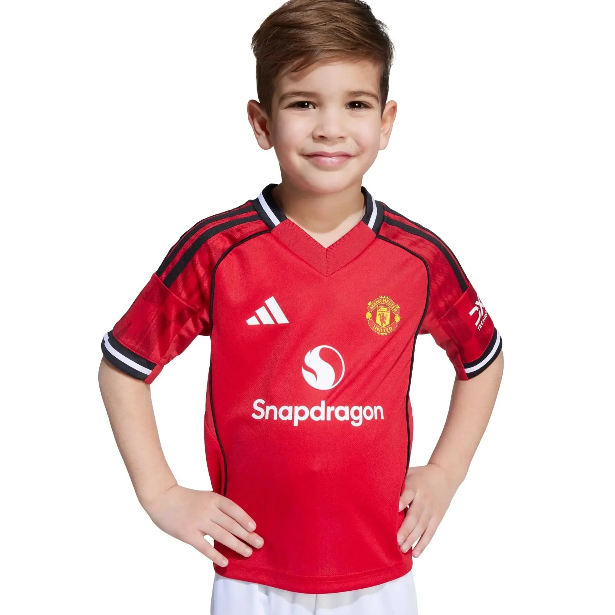 Manchester United 2025-26 Kid's Home Mini Kit