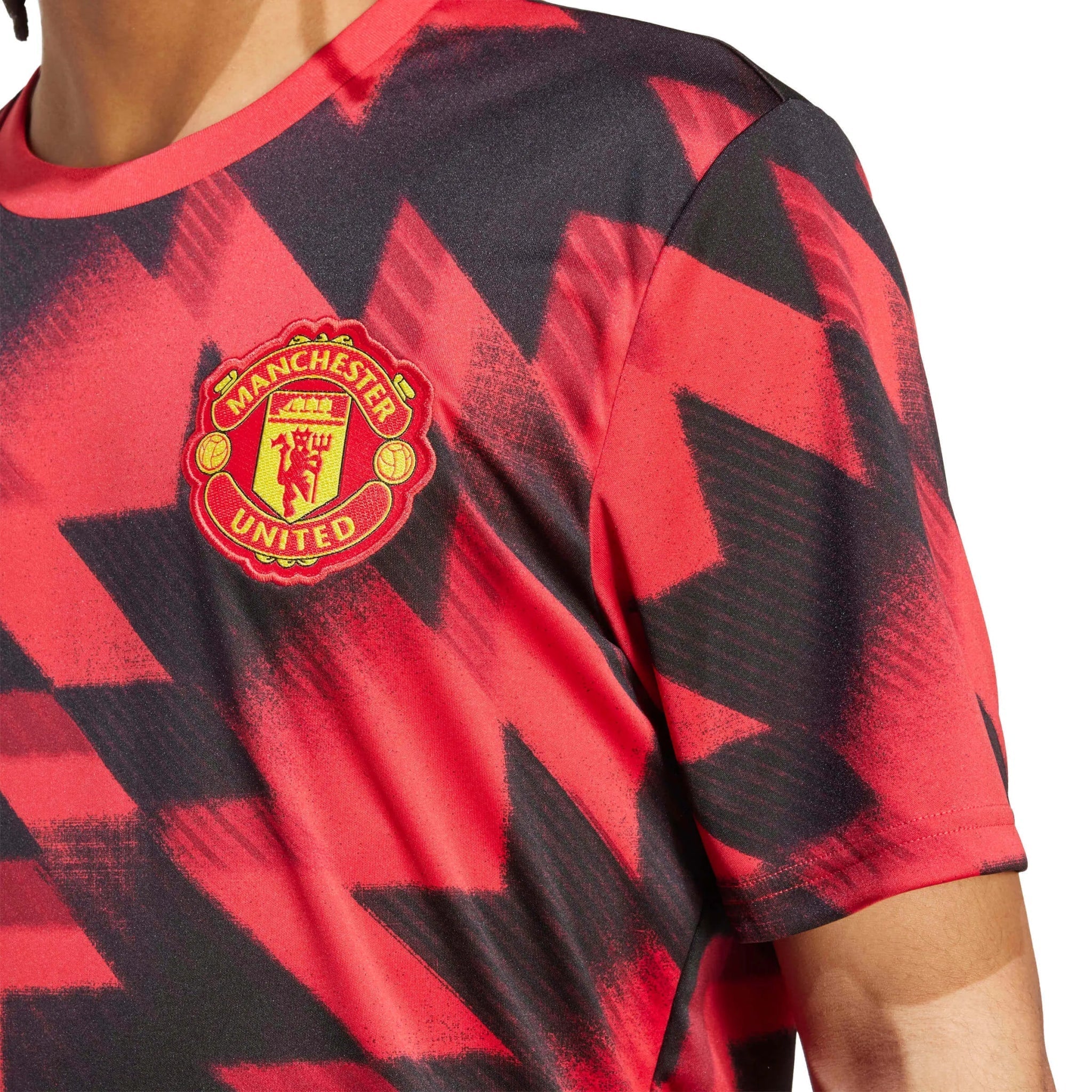 Manchester United 2025-26 Men's Pre-Match Soccer Jersey