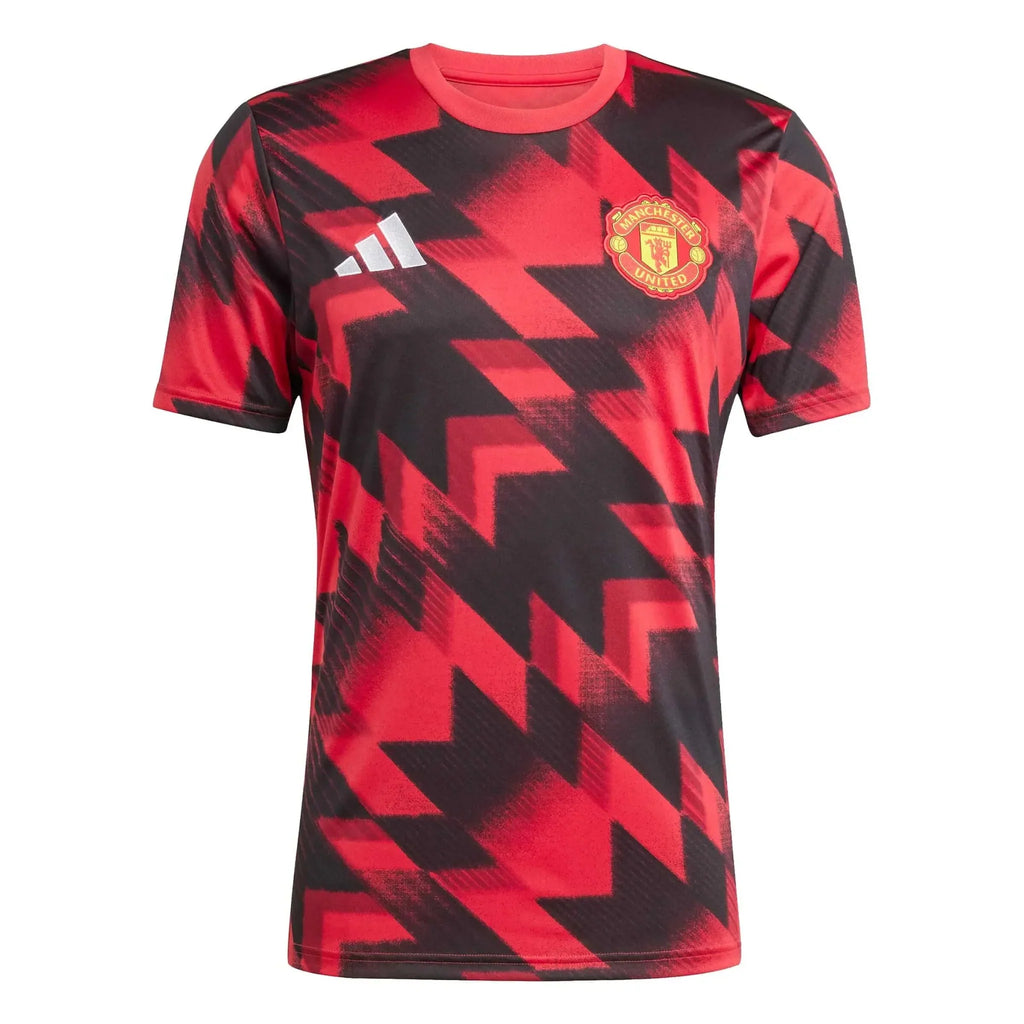 Manchester United 2025-26 Men's Pre-Match Soccer Jersey