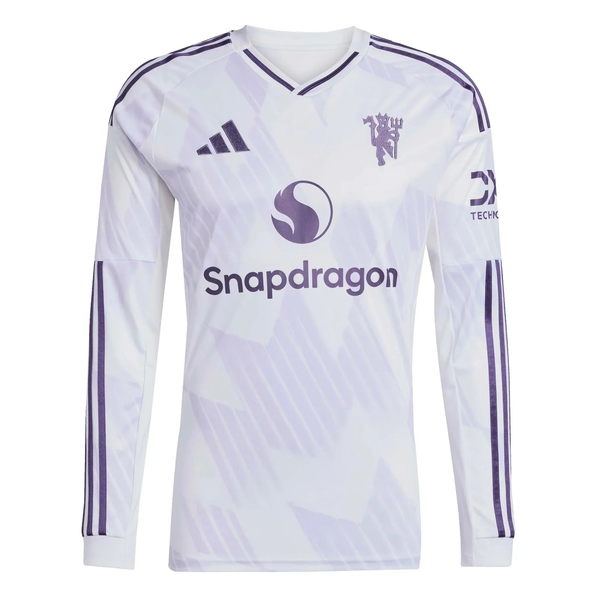 Manchester United 2025-26 Men's Stadium Away Long-Sleeve Soccer Jersey