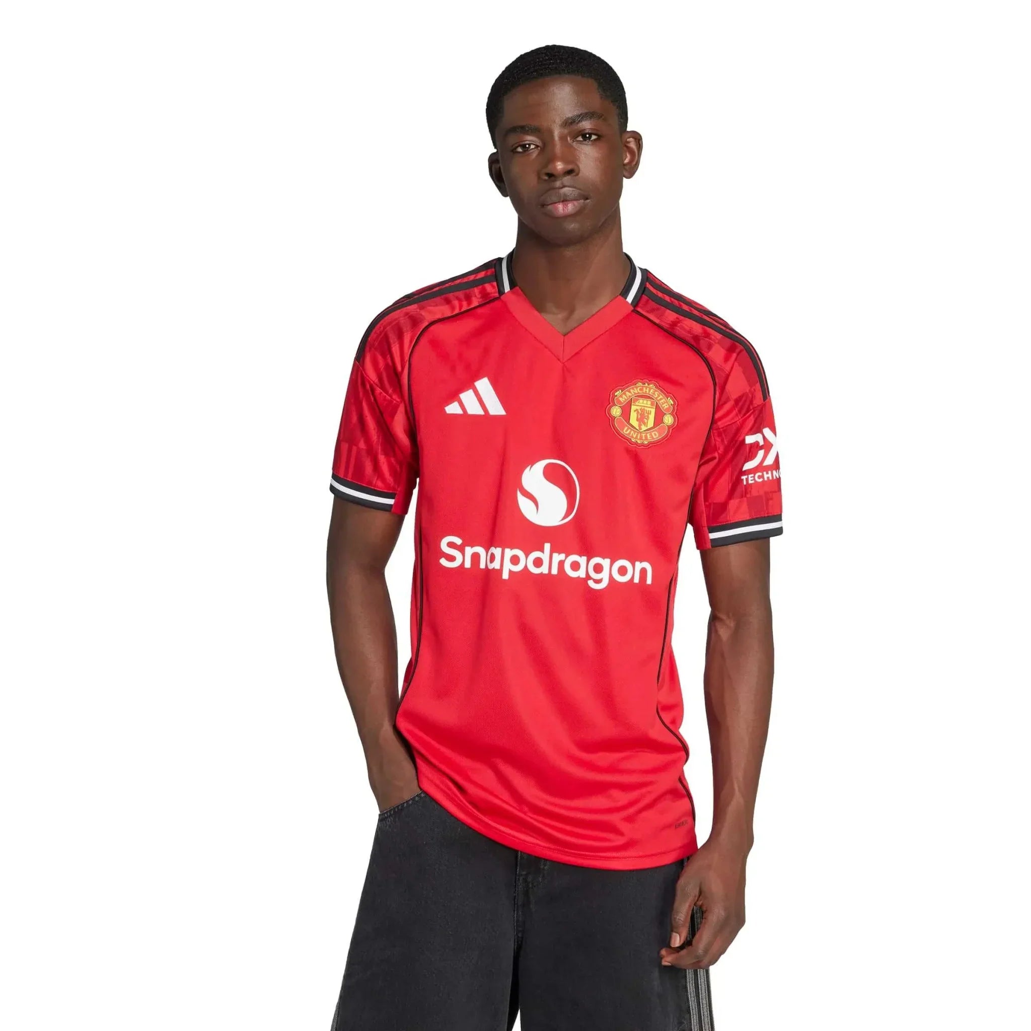 Manchester United 2025-26 Men's Stadium Home Soccer Jersey