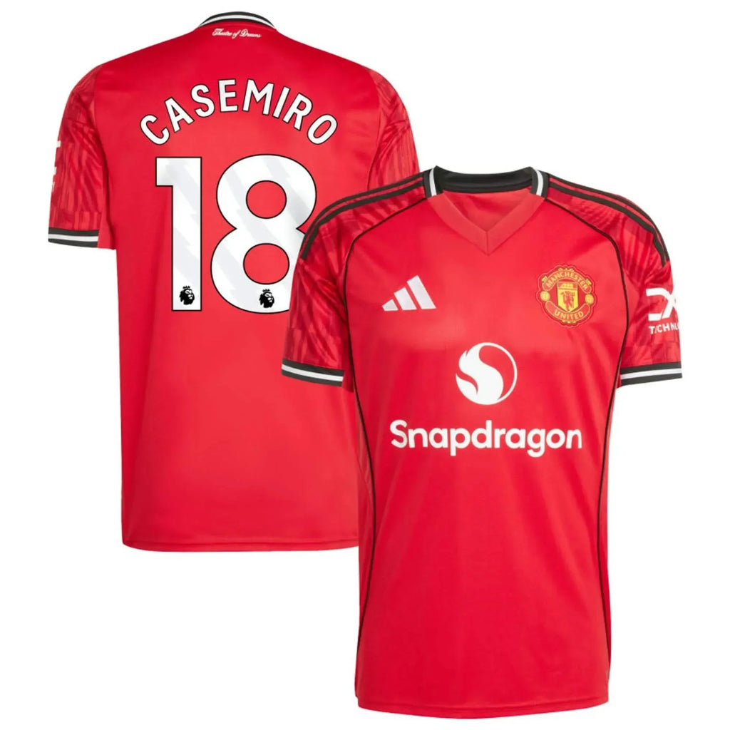 Manchester United 2025-26 Men's Stadium Home Soccer Jersey