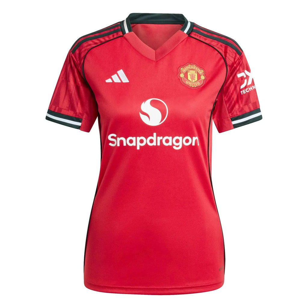 Manchester United 2025-26 Women's Stadium Home Soccer Jersey