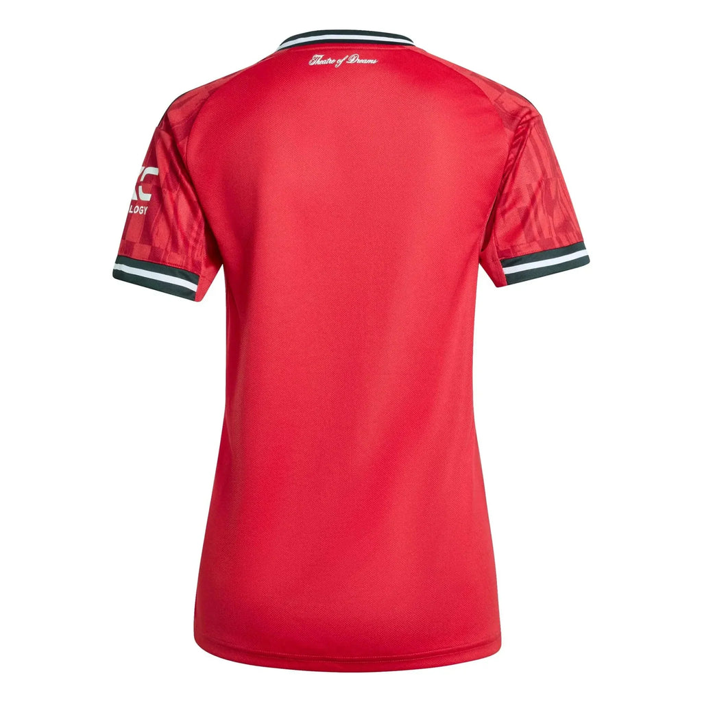 Manchester United 2025-26 Women's Stadium Home Soccer Jersey