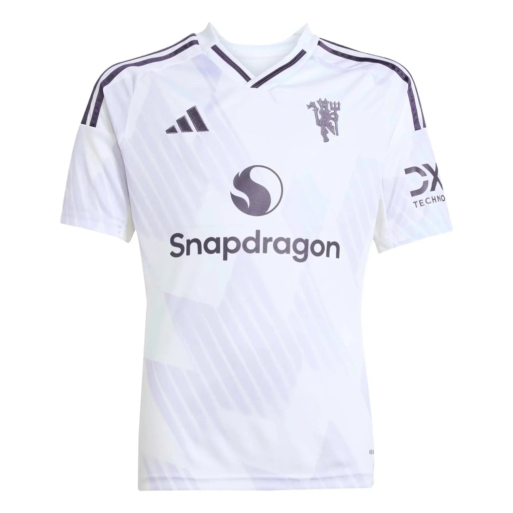 Manchester United 2025-26 Youth Stadium Away Soccer Jersey