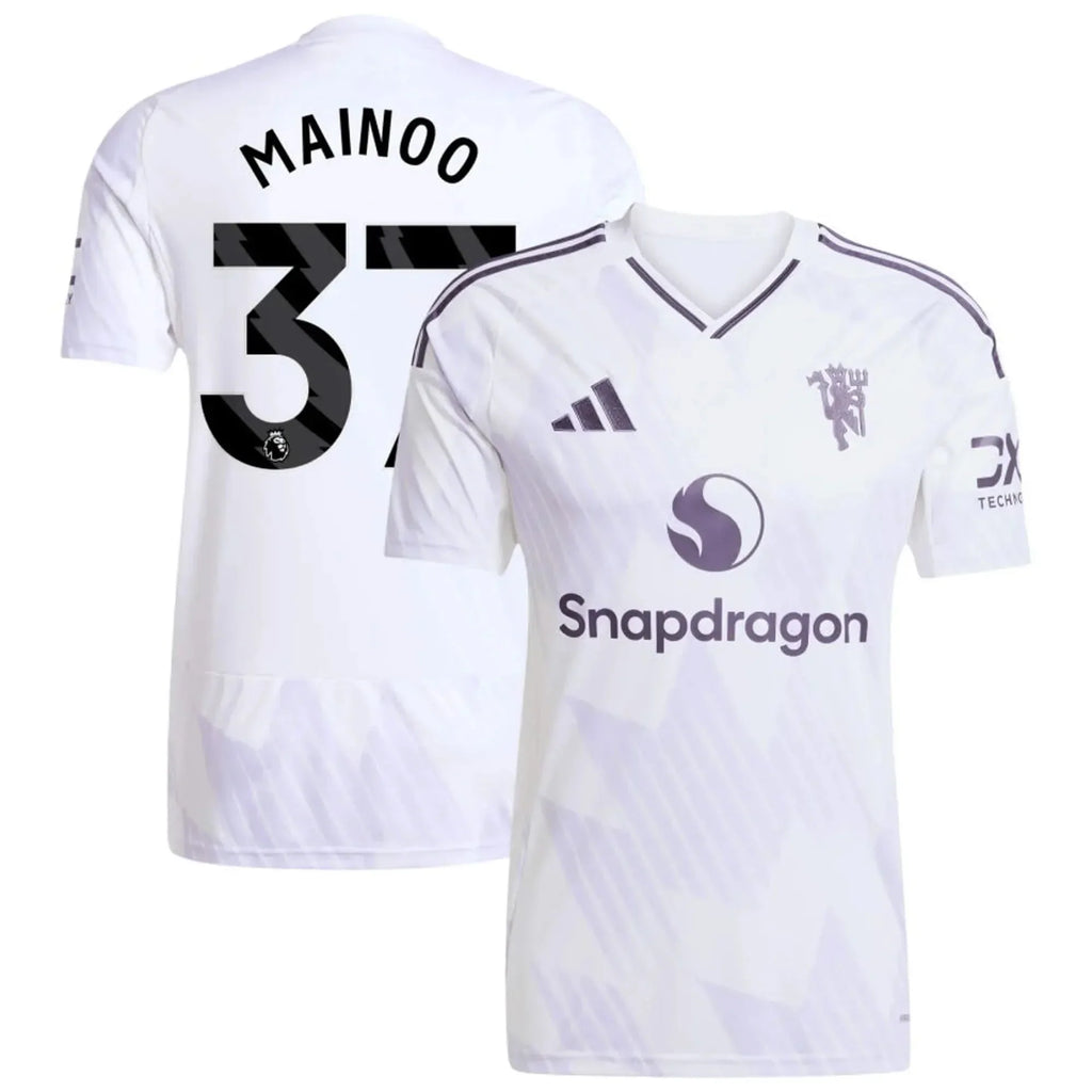 Manchester United 2025-26 Youth Stadium Away Soccer Jersey