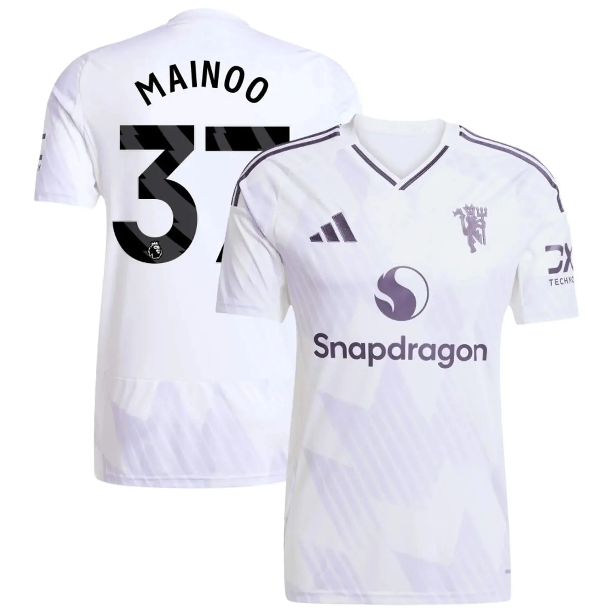 Manchester United 2025-26 Youth Stadium Away Soccer Jersey