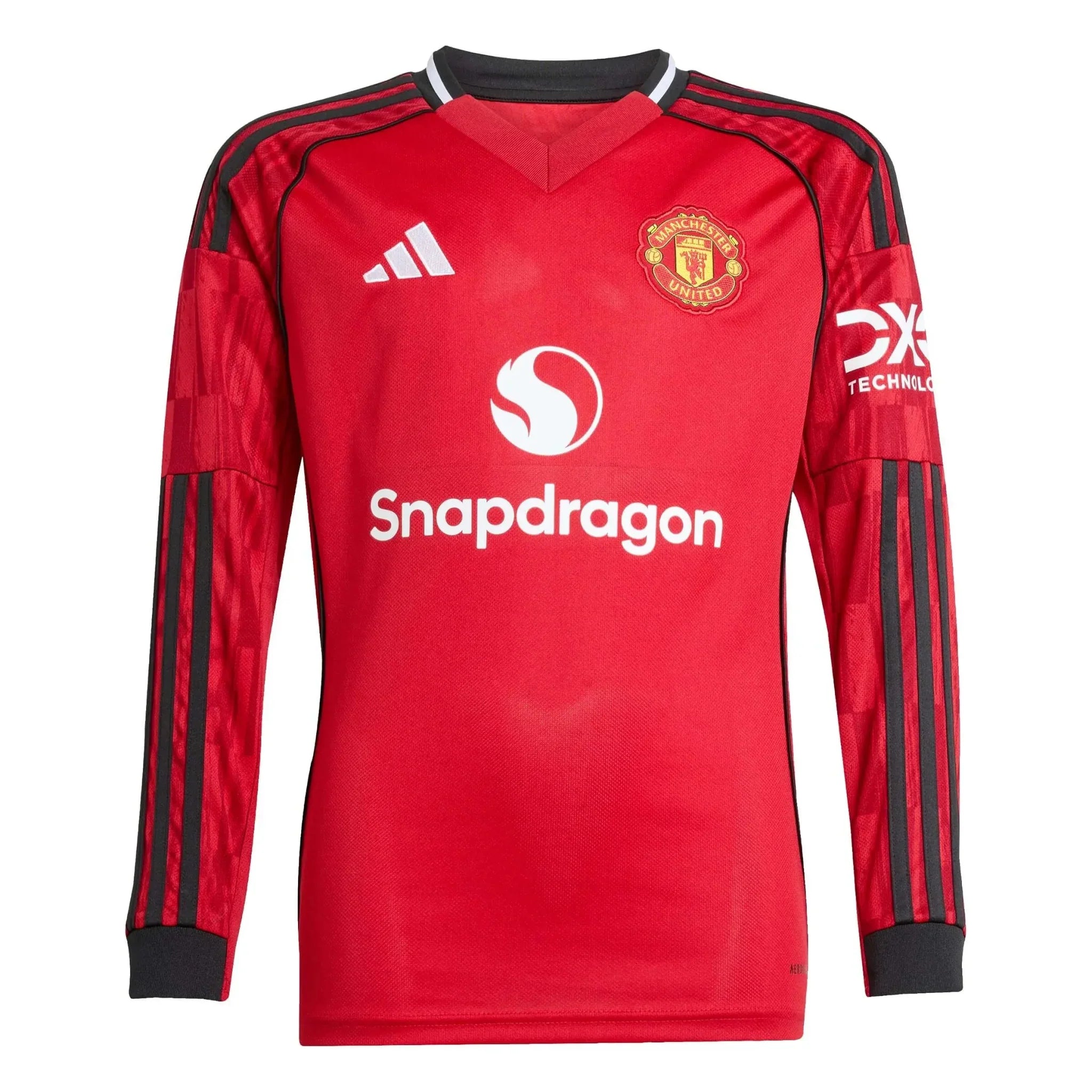 Maillot de football à manches longues domicile Manchester United 2025-26 Youth Stadium