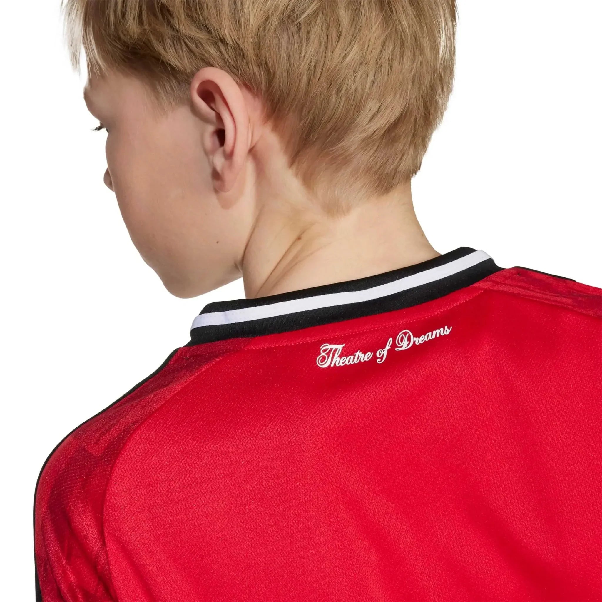 Maillot de football à manches longues domicile Manchester United 2025-26 Youth Stadium