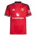Manchester United 2025-26 Youth Stadium Home Soccer Jersey