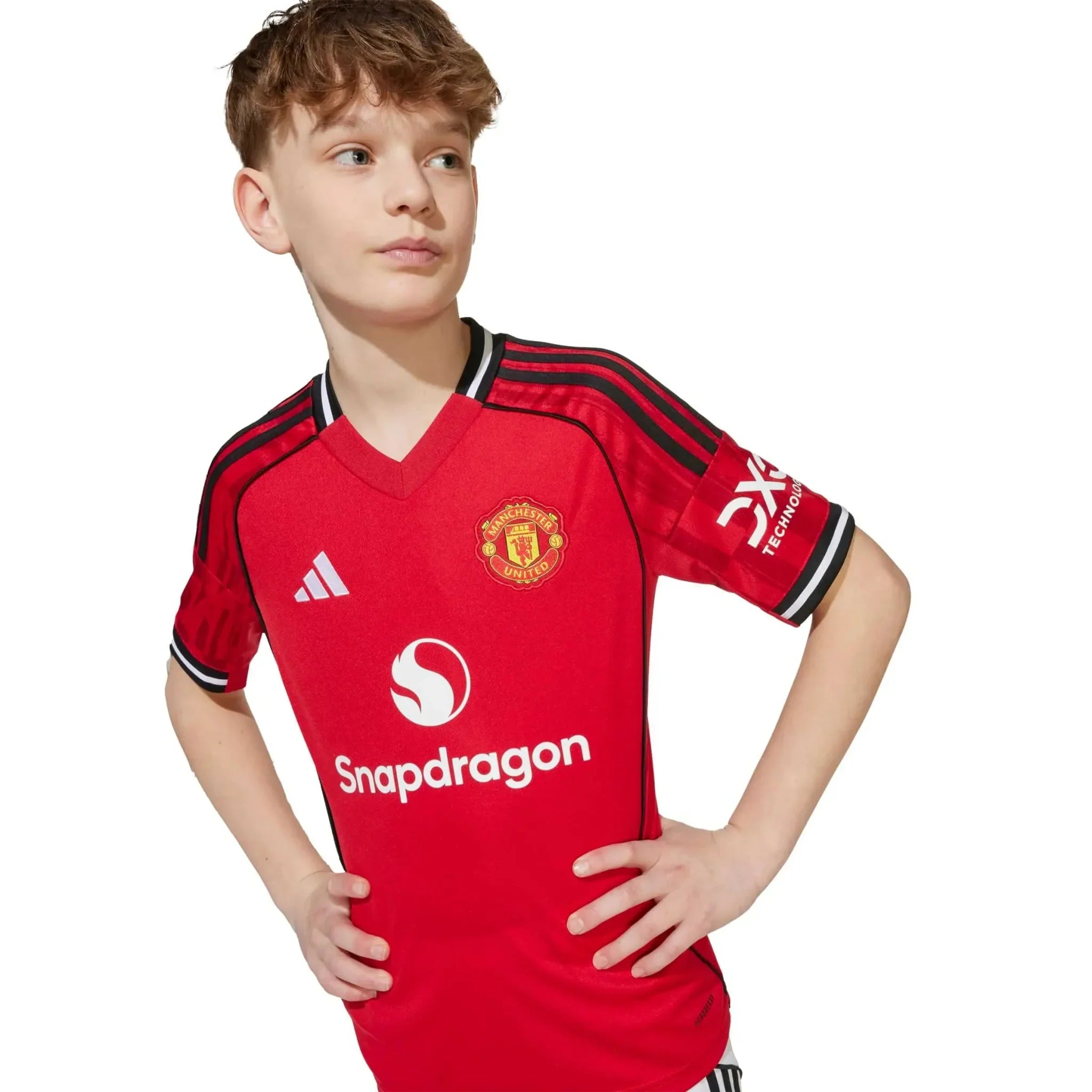 Maillot de football domicile Manchester United Youth Stadium 2025-26