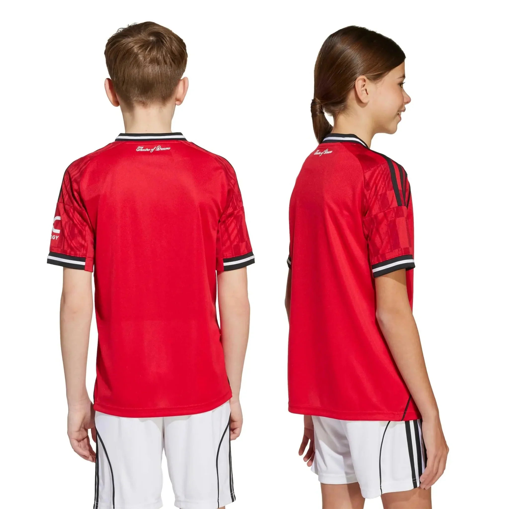 Manchester United 2025-26 Youth Stadium Home Soccer Jersey