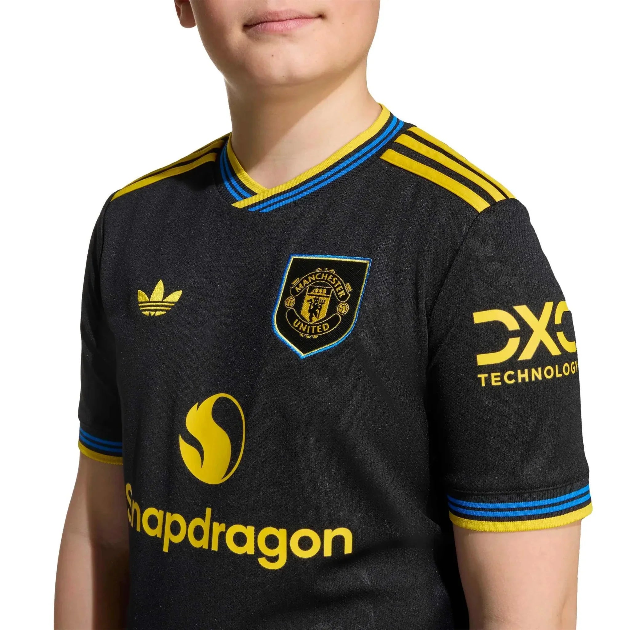 Manchester United 2025-26 Youth Stadium Third Soccer Jersey