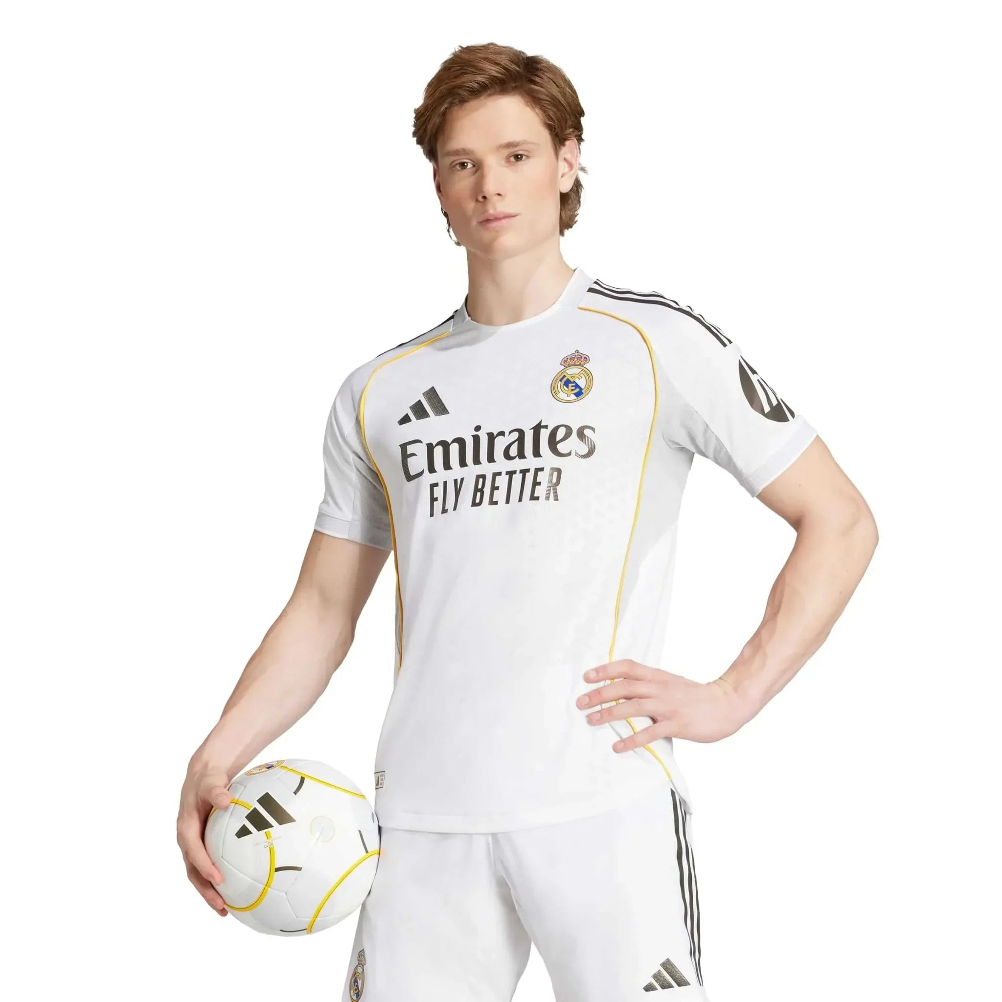 2025-26 Real Madrid Men's Home Soccer Jersey