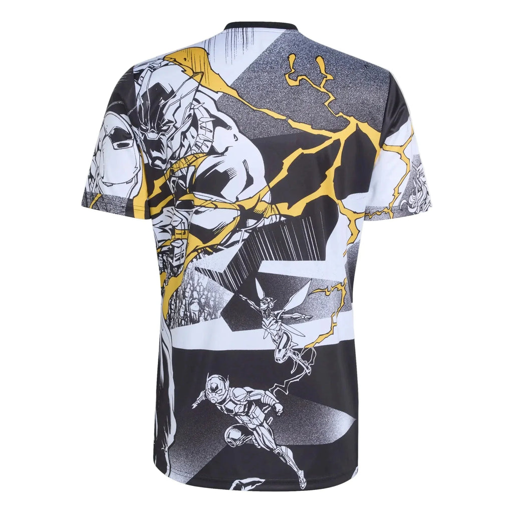 Real Madrid 2025-26 Men's Avengers Pre-Match Soccer Jersey