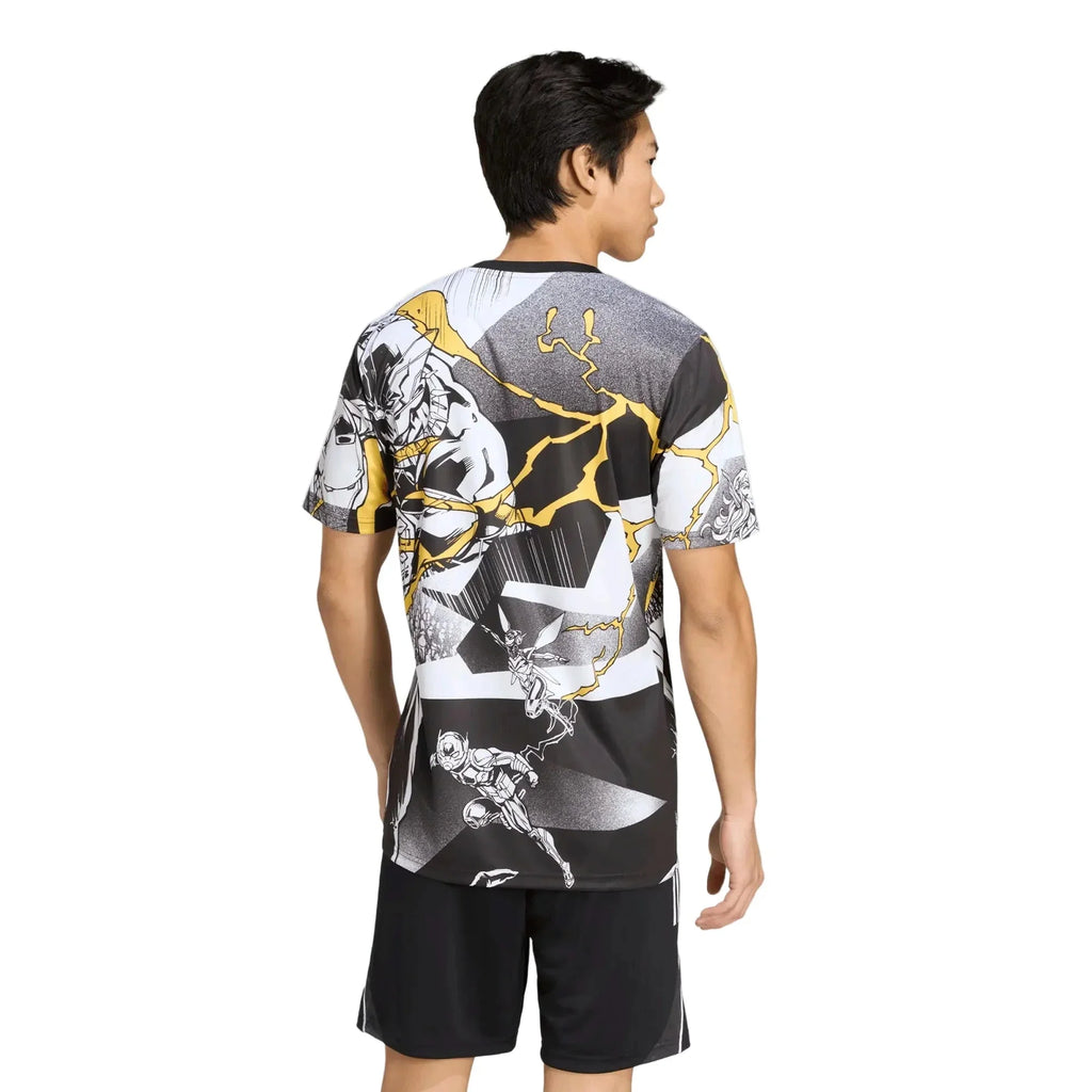 Real Madrid 2025-26 Men's Avengers Pre-Match Soccer Jersey