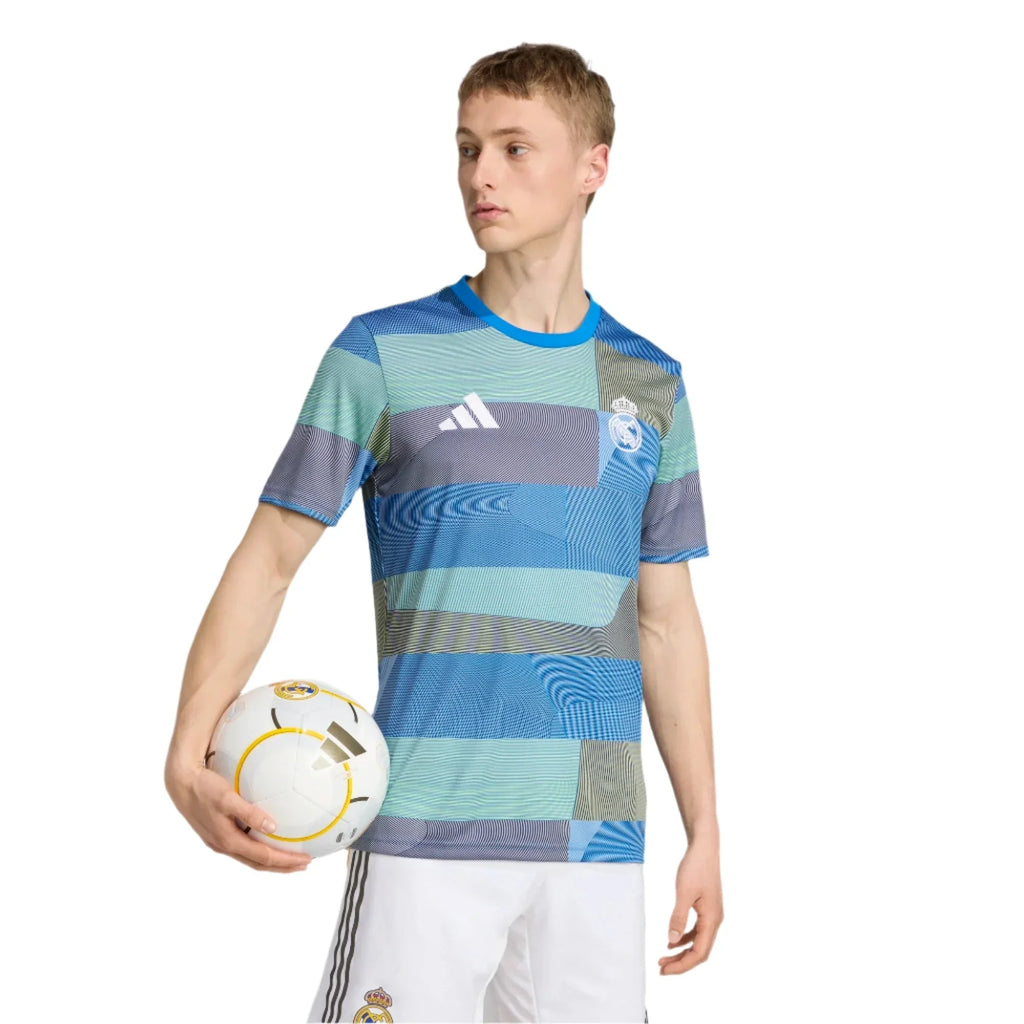 2025-26 Real Madrid Men's Pre-Match Soccer Jersey