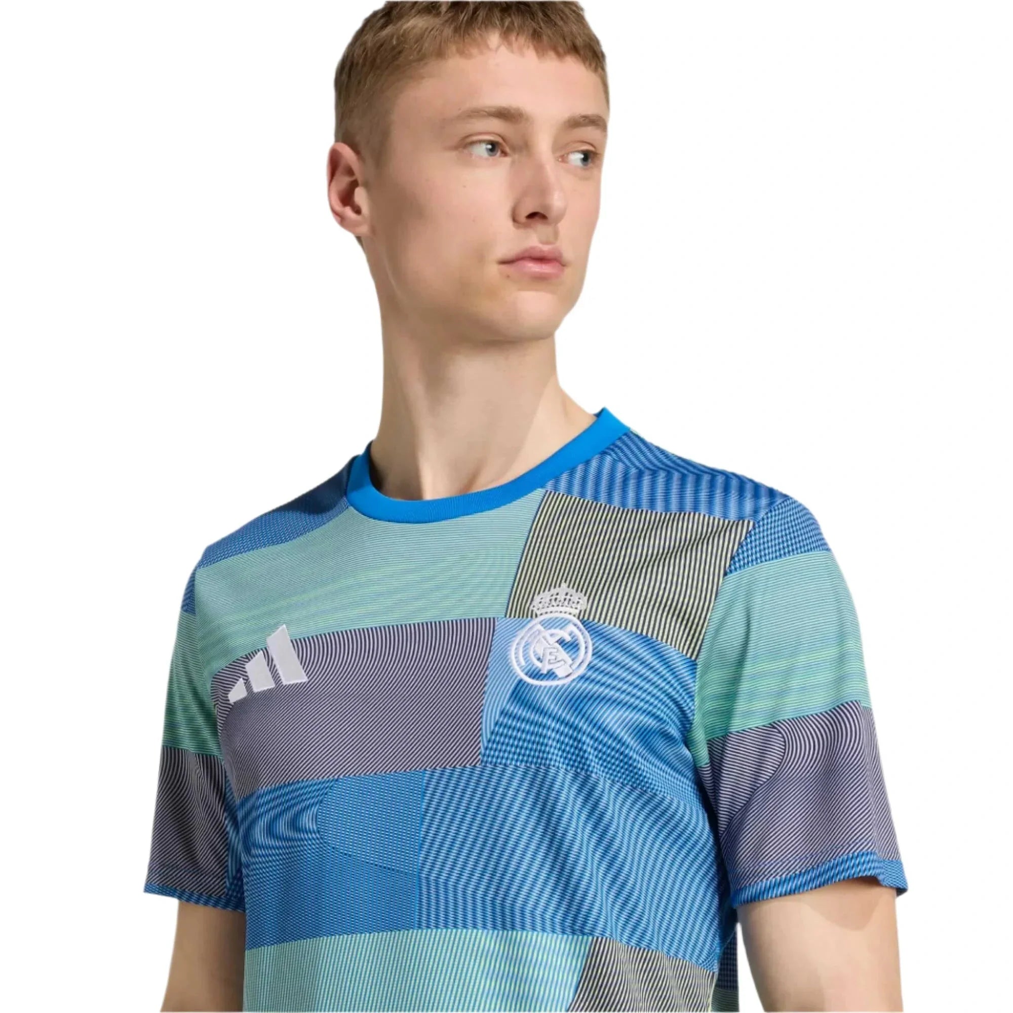 2025-26 Real Madrid Men's Pre-Match Soccer Jersey