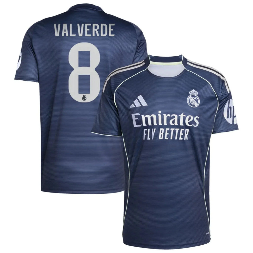 2025-26 Real Madrid Men's Stadium Away Soccer Jersey