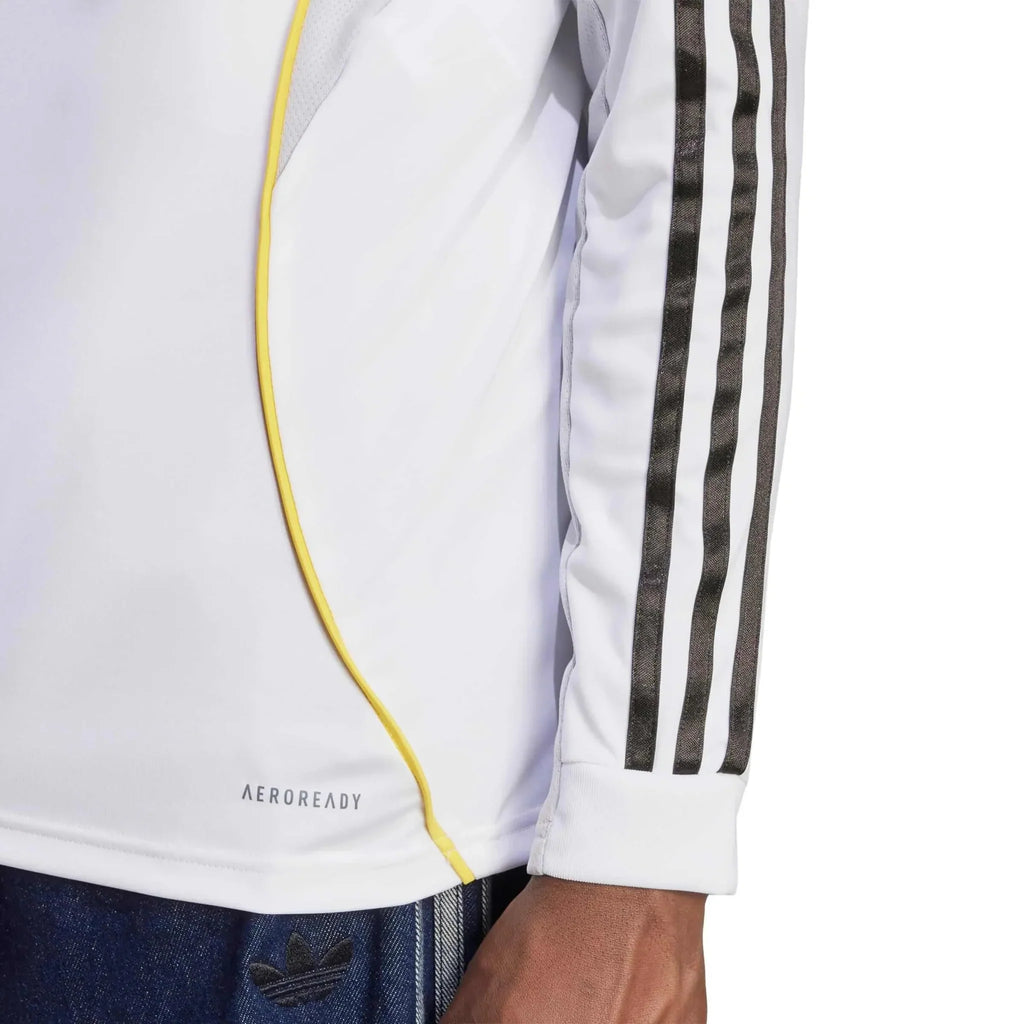 2025-26 Real Madrid Men's Stadium Home Long-Sleeve Soccer Jersey