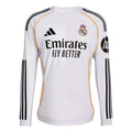 2025-26 Real Madrid Men's Stadium Home Long-Sleeve Soccer Jersey