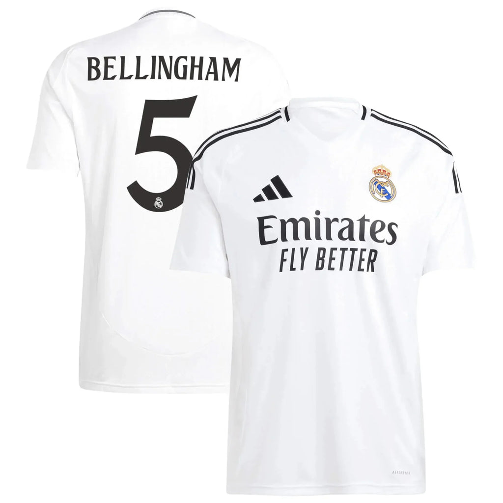 2025-26 Real Madrid Youth Stadium Home Soccer Jersey