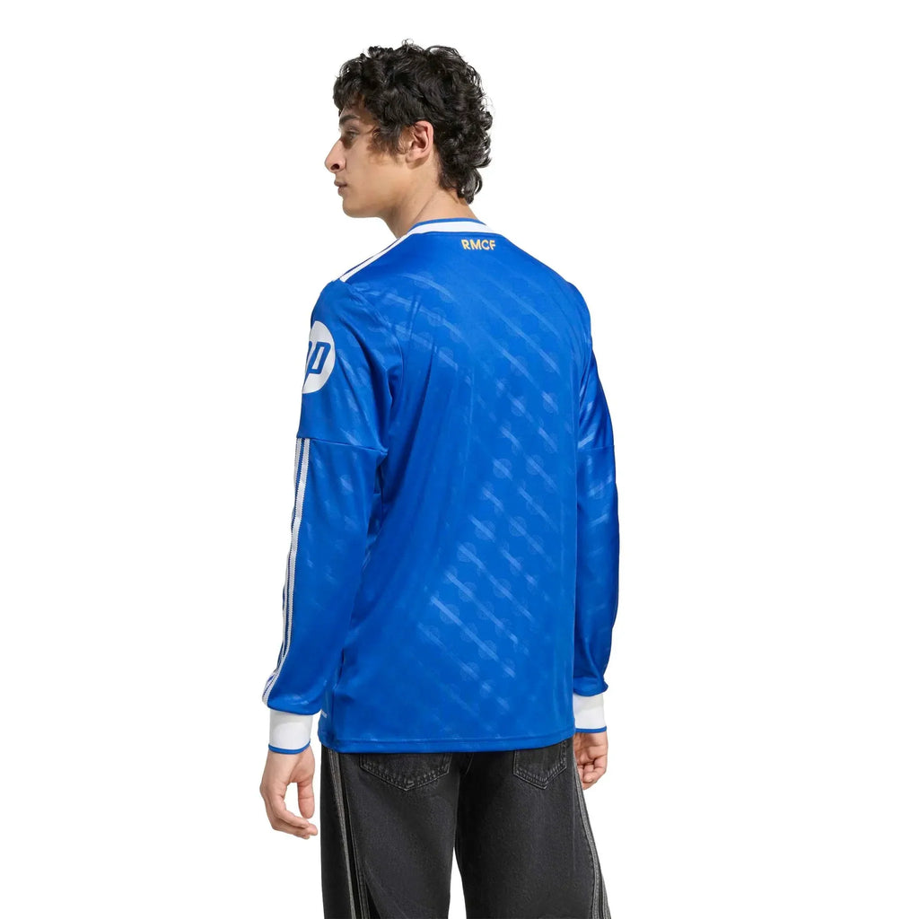 Real Madrid 2025-26 Men's Stadium Third Long-Sleeve Soccer Jersey