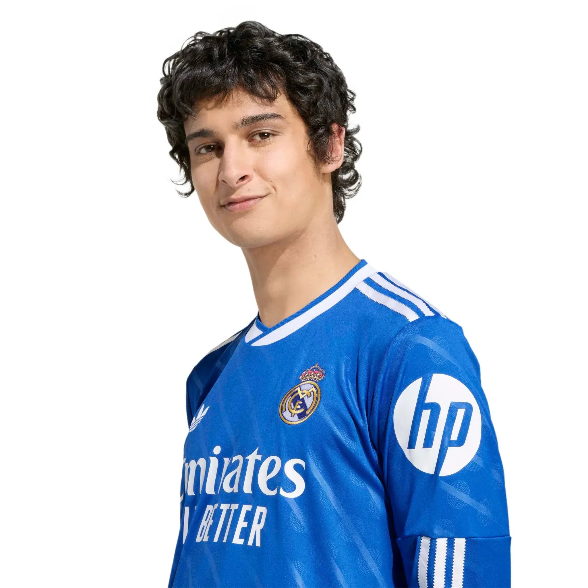 Real Madrid 2025-26 Men's Stadium Third Long-Sleeve Soccer Jersey
