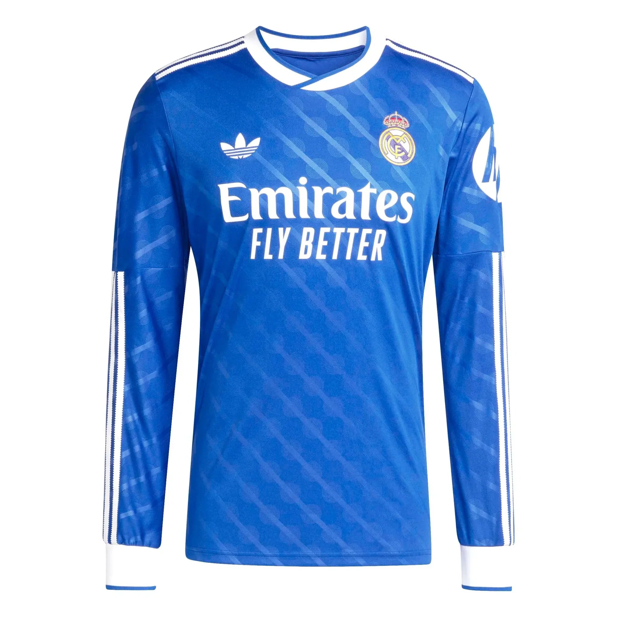 Real Madrid 2025-26 Men's Stadium Third Long-Sleeve Soccer Jersey