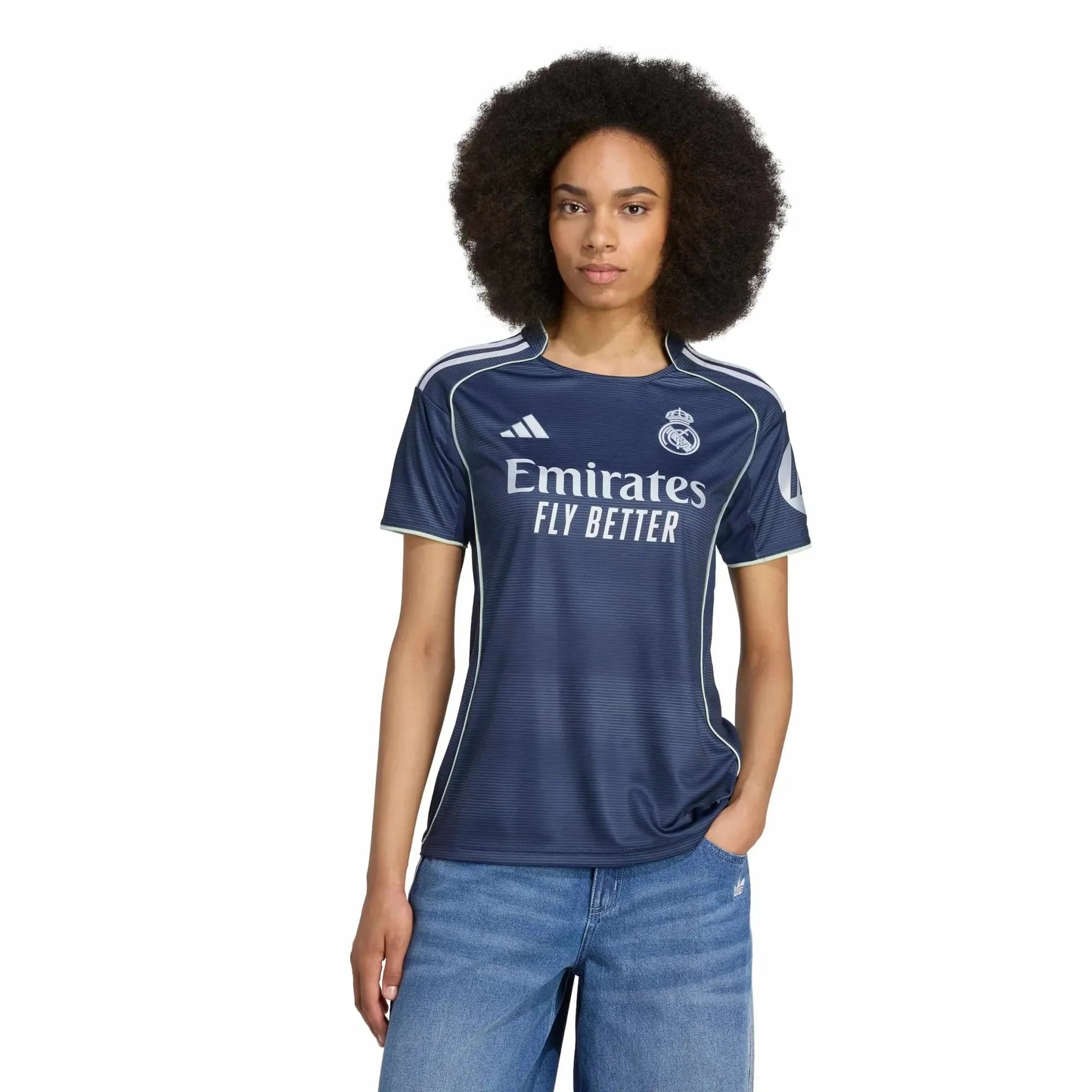 2025-26 Real Madrid Women's Stadium Away Soccer Jersey