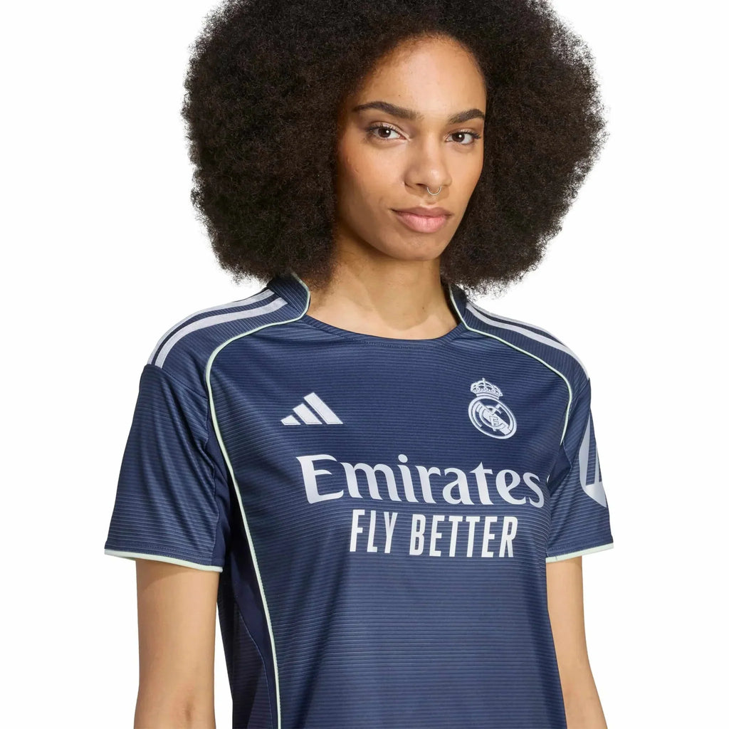 2025-26 Real Madrid Women's Stadium Away Soccer Jersey