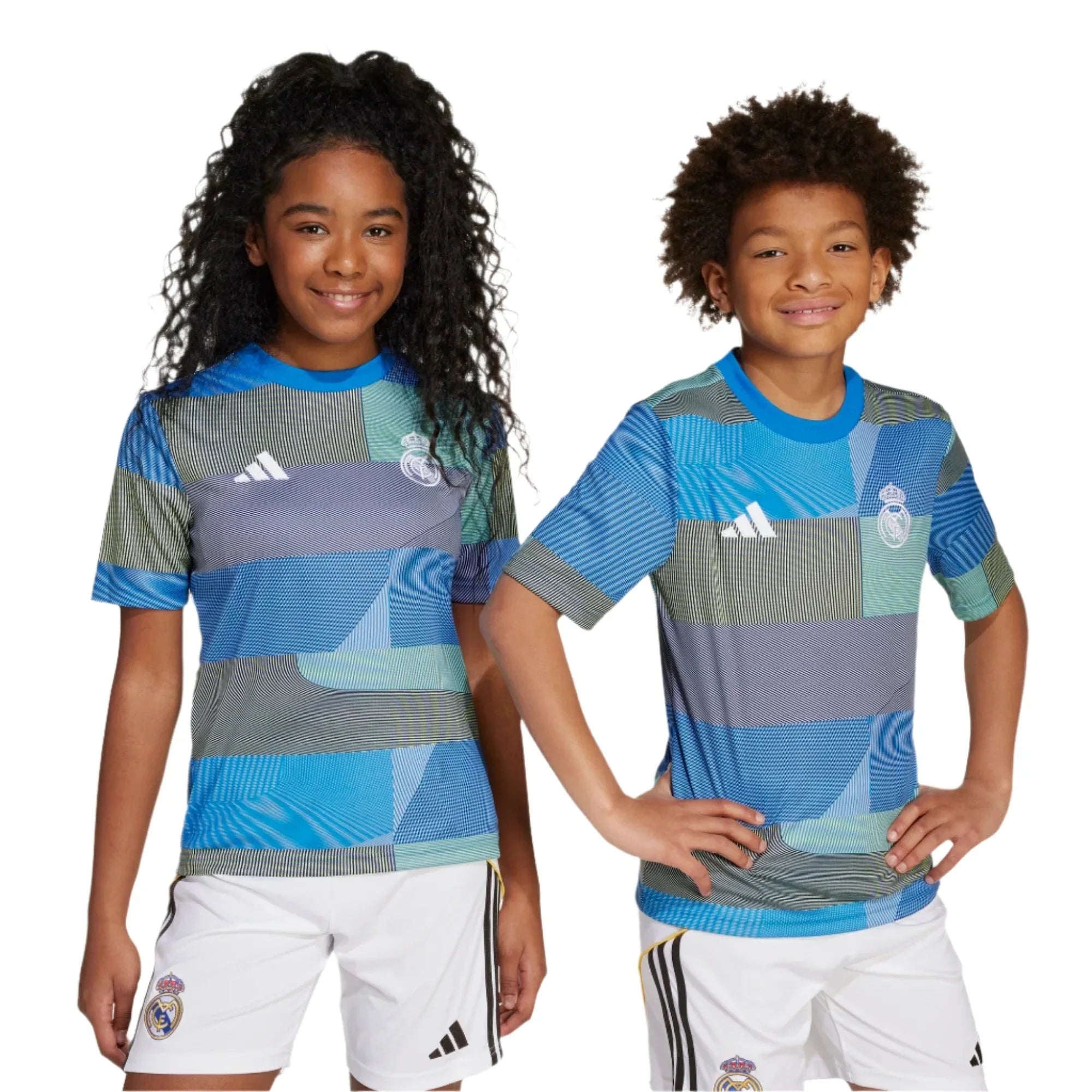 2025-26 Real Madrid Youth Pre-Match Soccer Jersey
