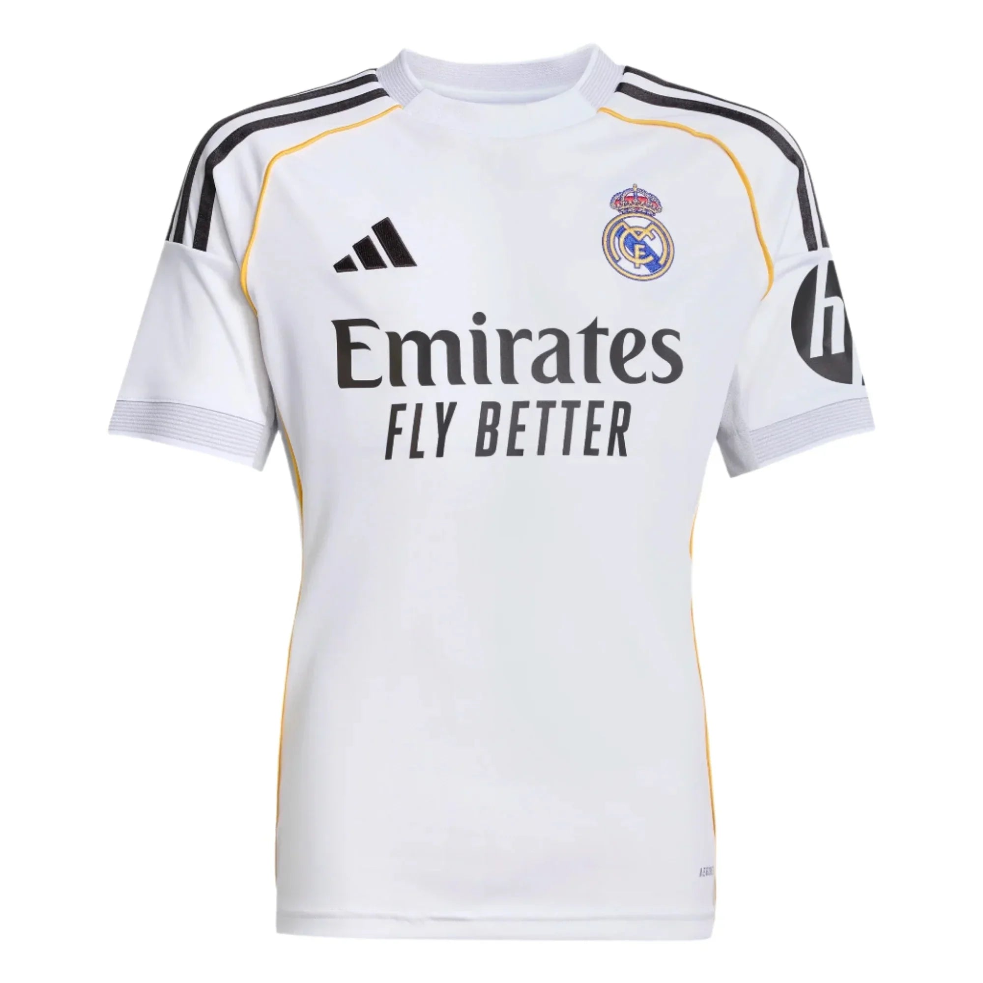 2025-26 Real Madrid Youth Stadium Home Soccer Jersey