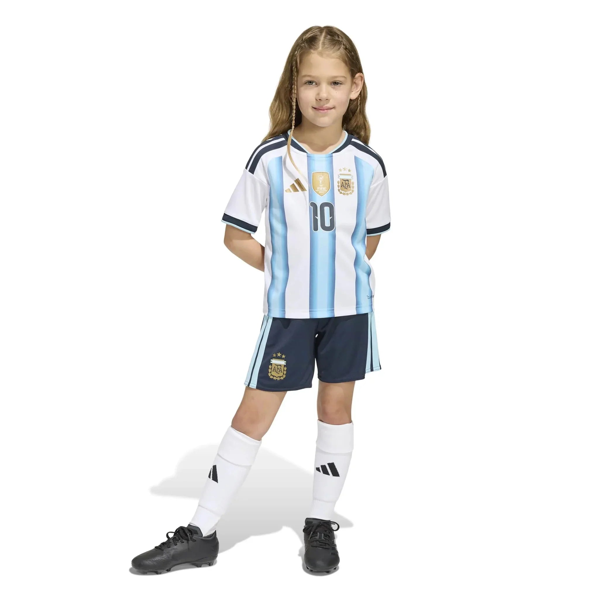 Argentina 2026 Kid's Home Messi #10 Mini Kit