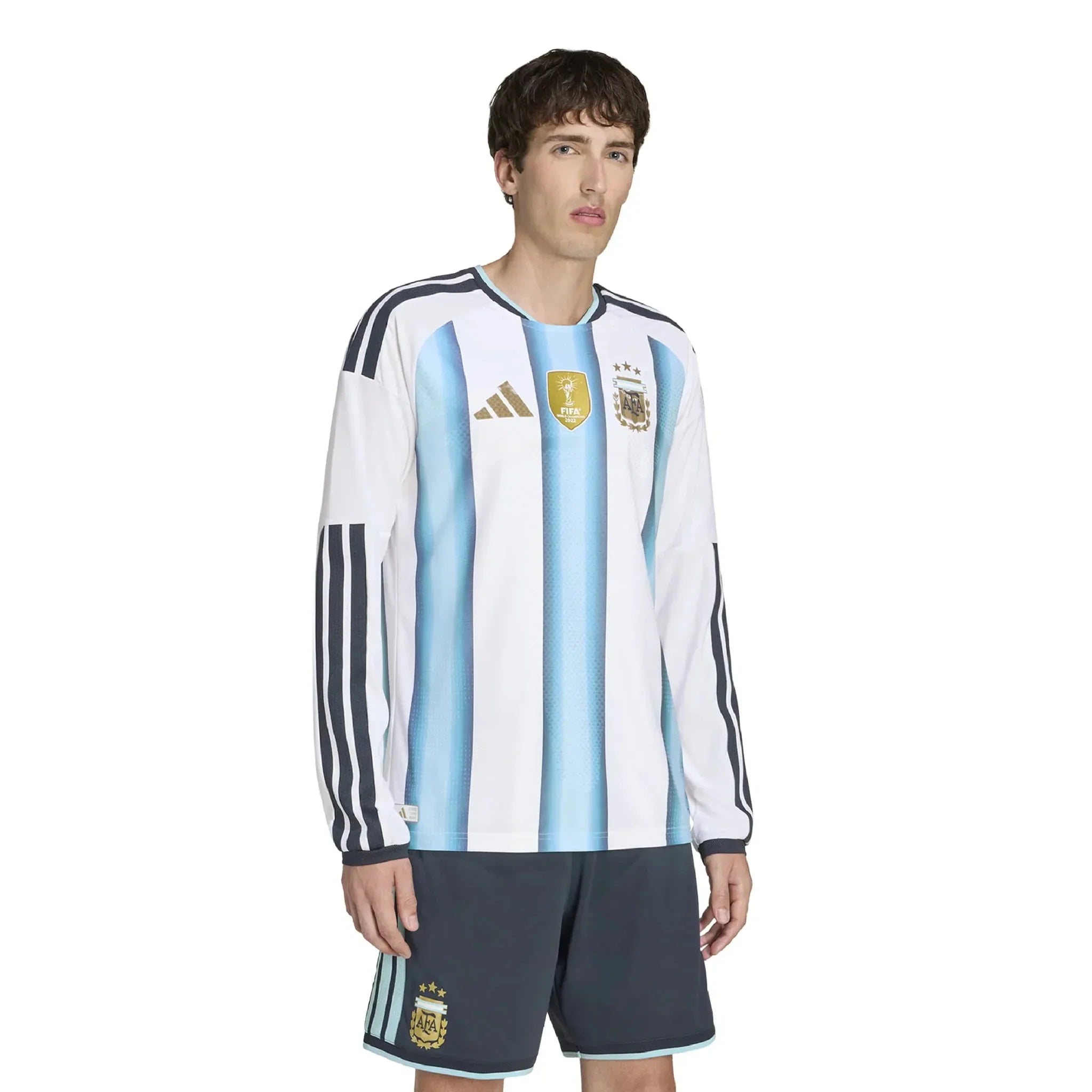 Maillot de football domicile à manches longues Argentine 2026 pour homme