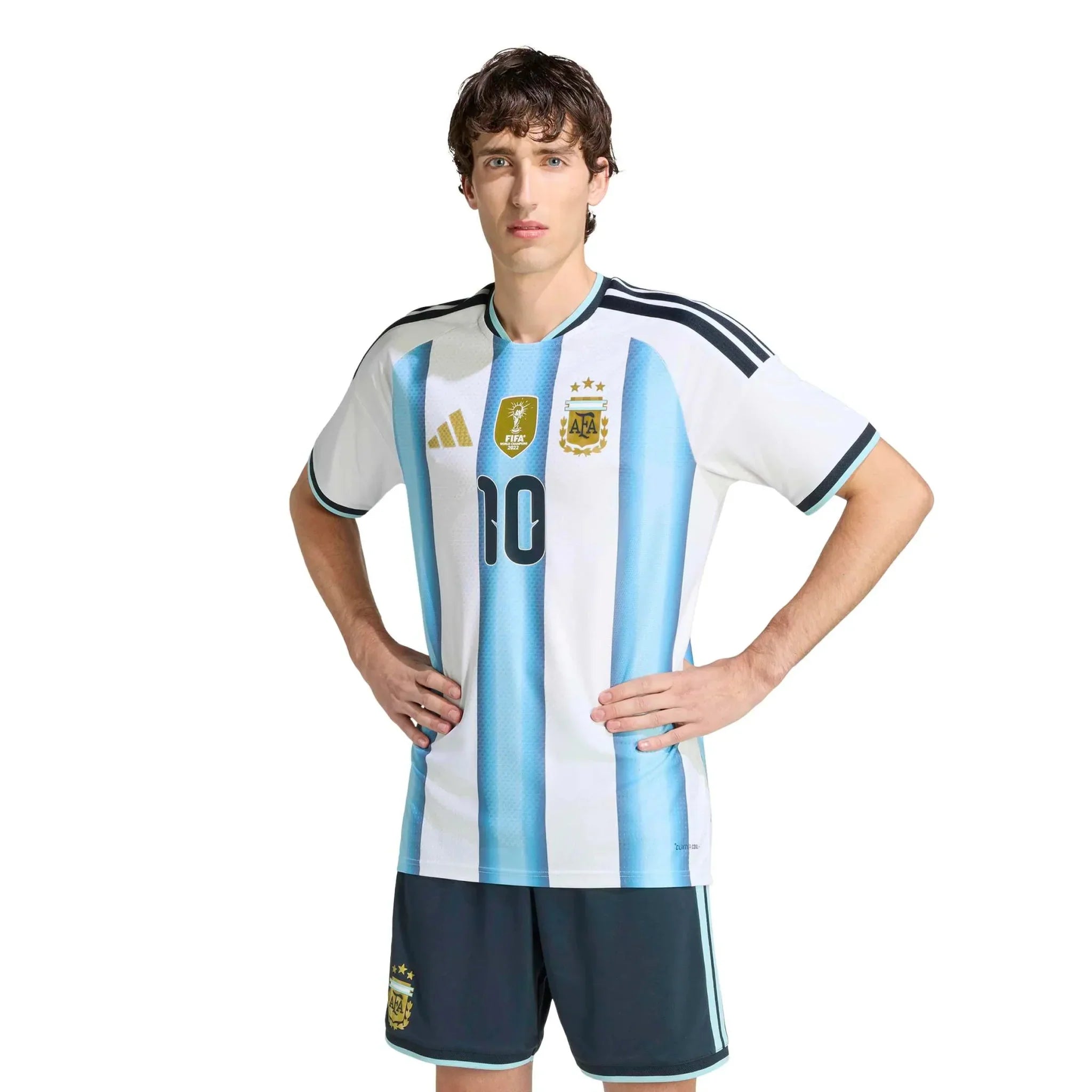 Maillot de football domicile Messi #10 Argentine 2026 pour homme