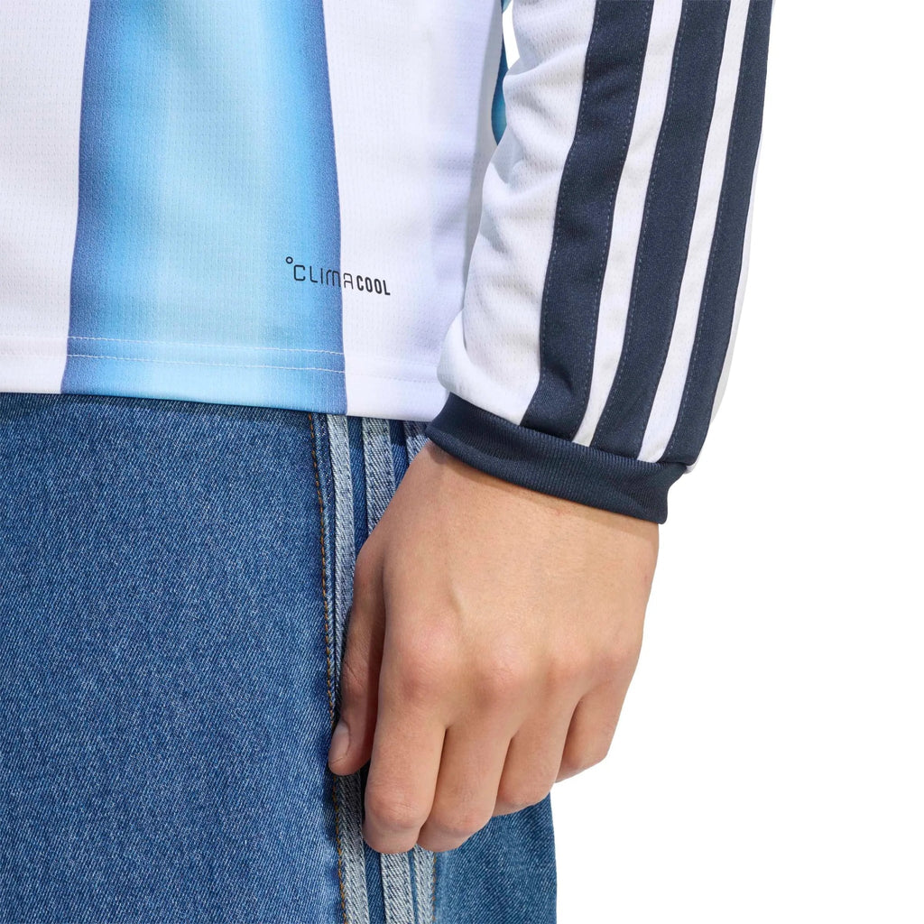 Argentina 2026 Men's Stadium Home Long-Sleeve Soccer Jersey