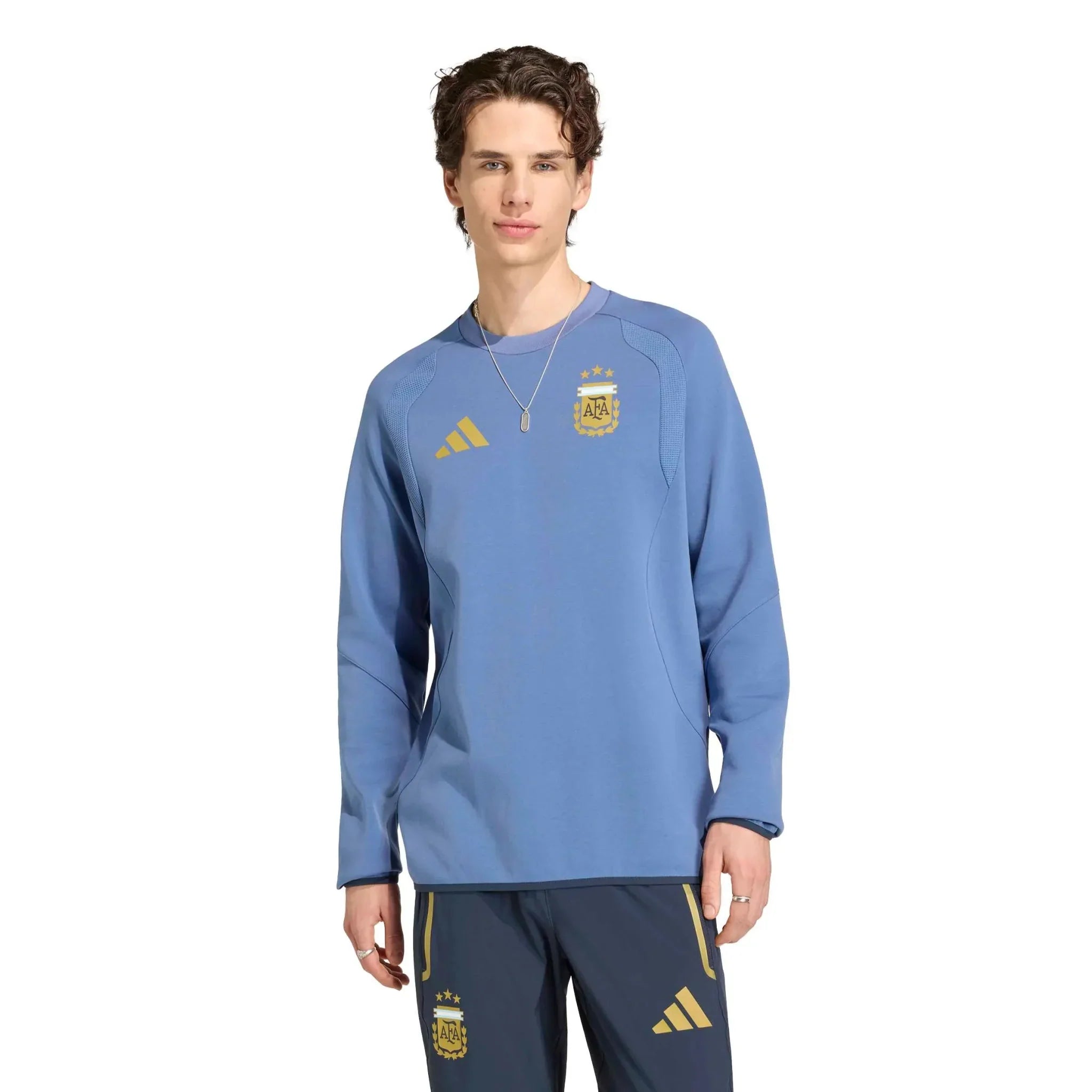 Sweat-shirt ras du cou de voyage Tiro Argentine Homme 2026