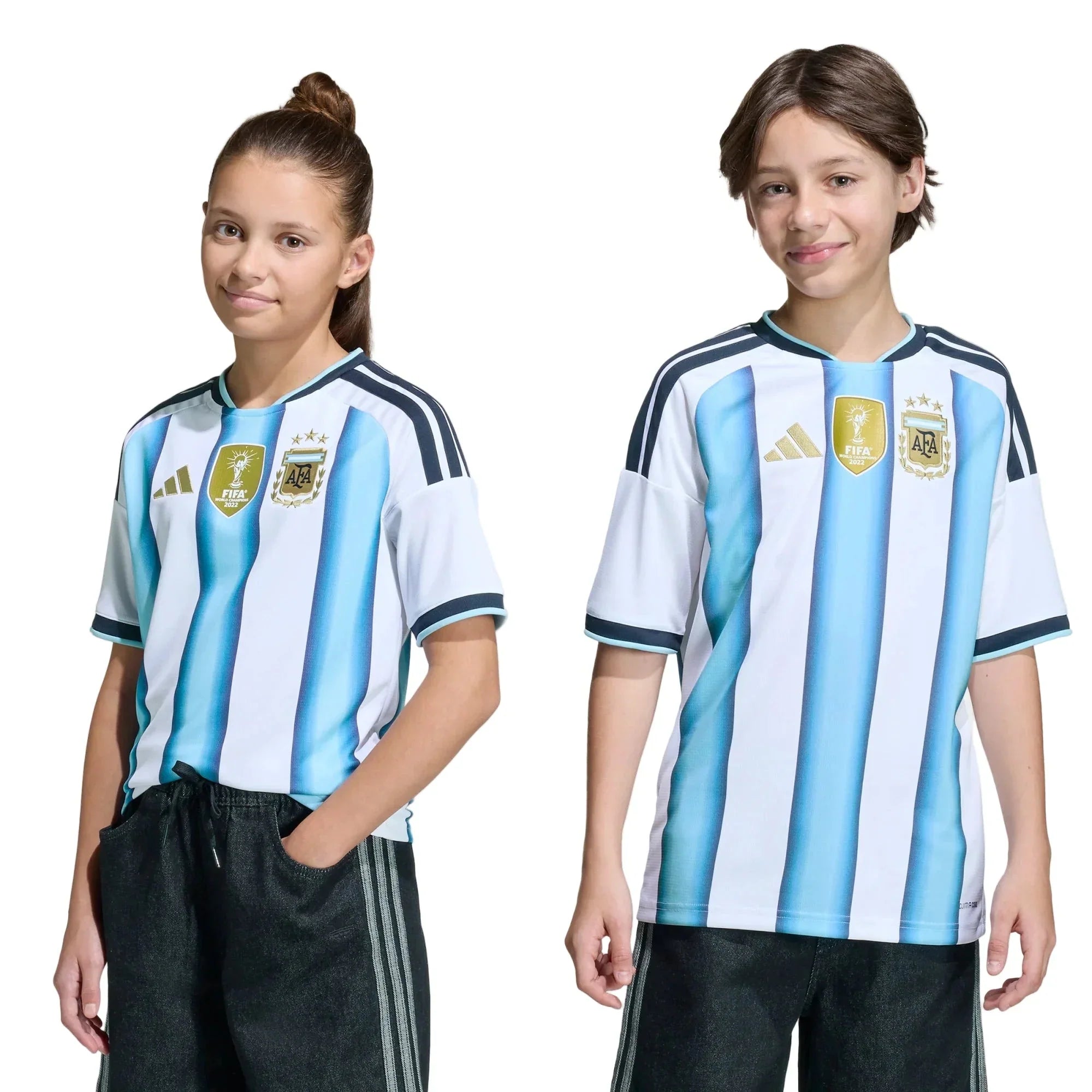 Argentina 2026 Youth Stadium Home Soccer Jersey